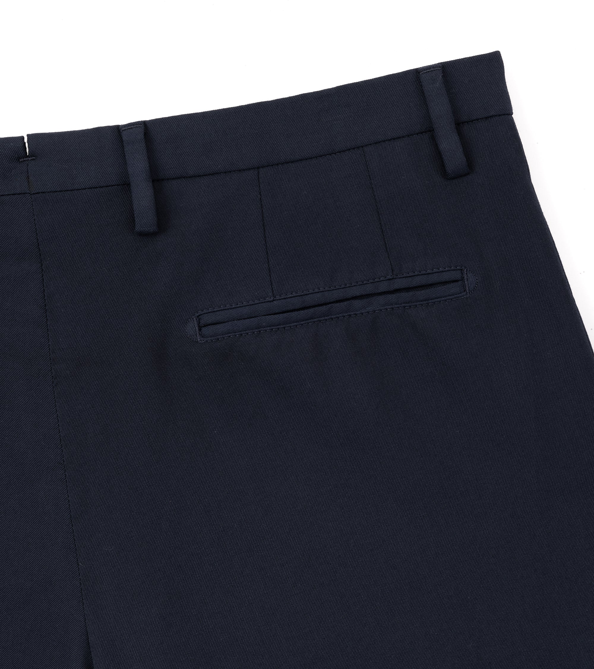 Boglioli Wool Twist Suit: Navy