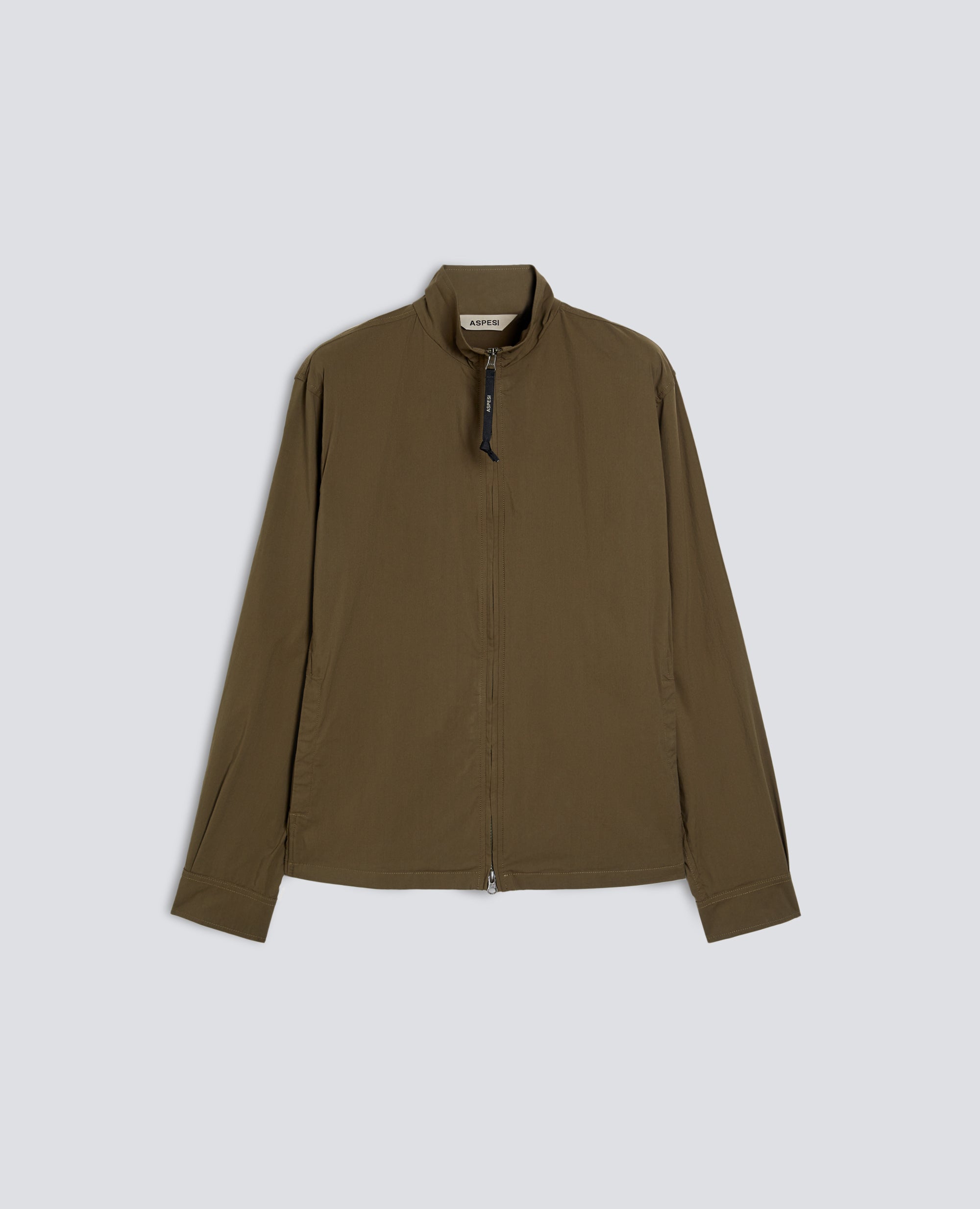 Aspesi Kong Cotton Nylon Poplin Jacket: Military