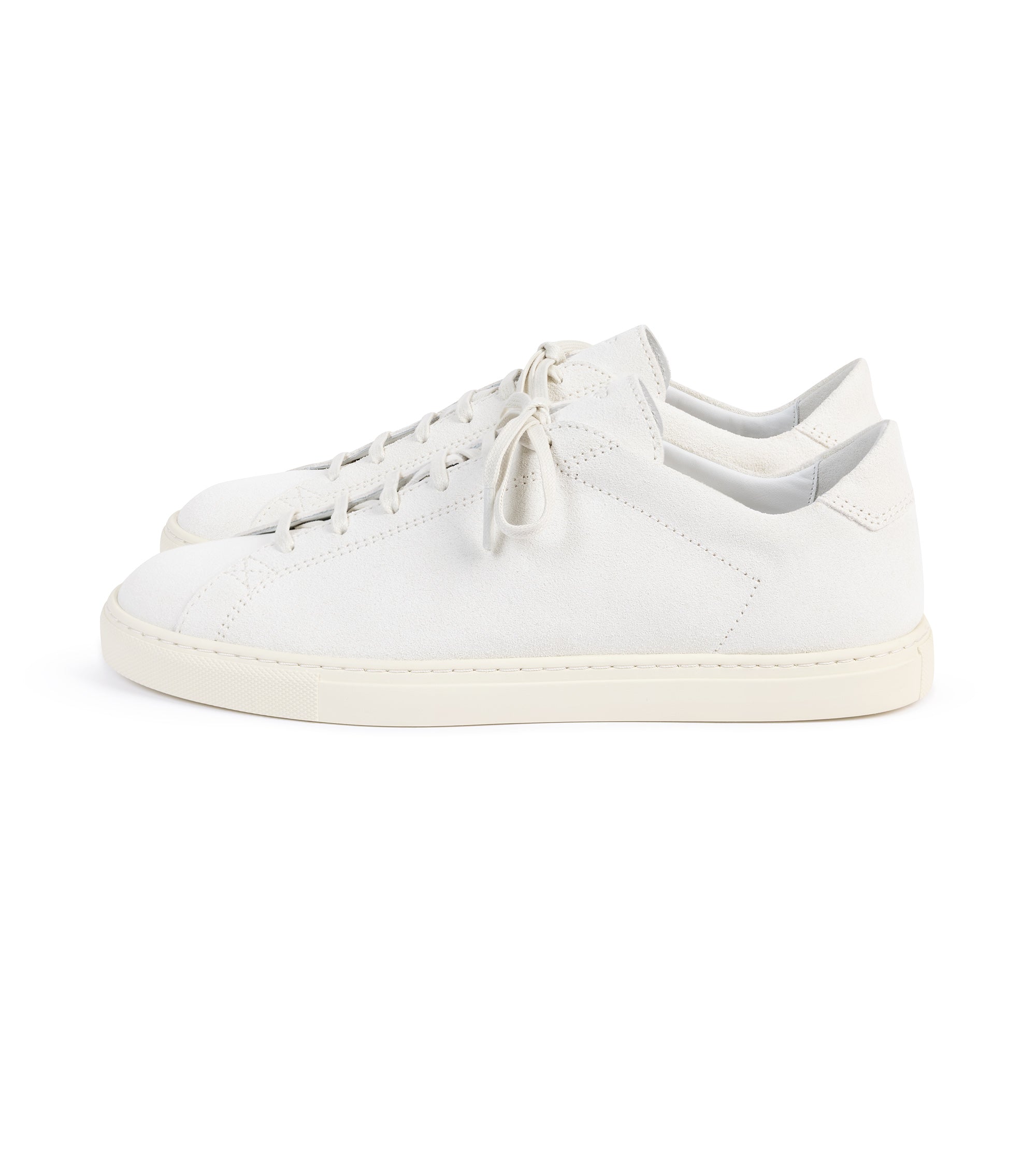 CQP Racquet Suede Sneaker: Off White