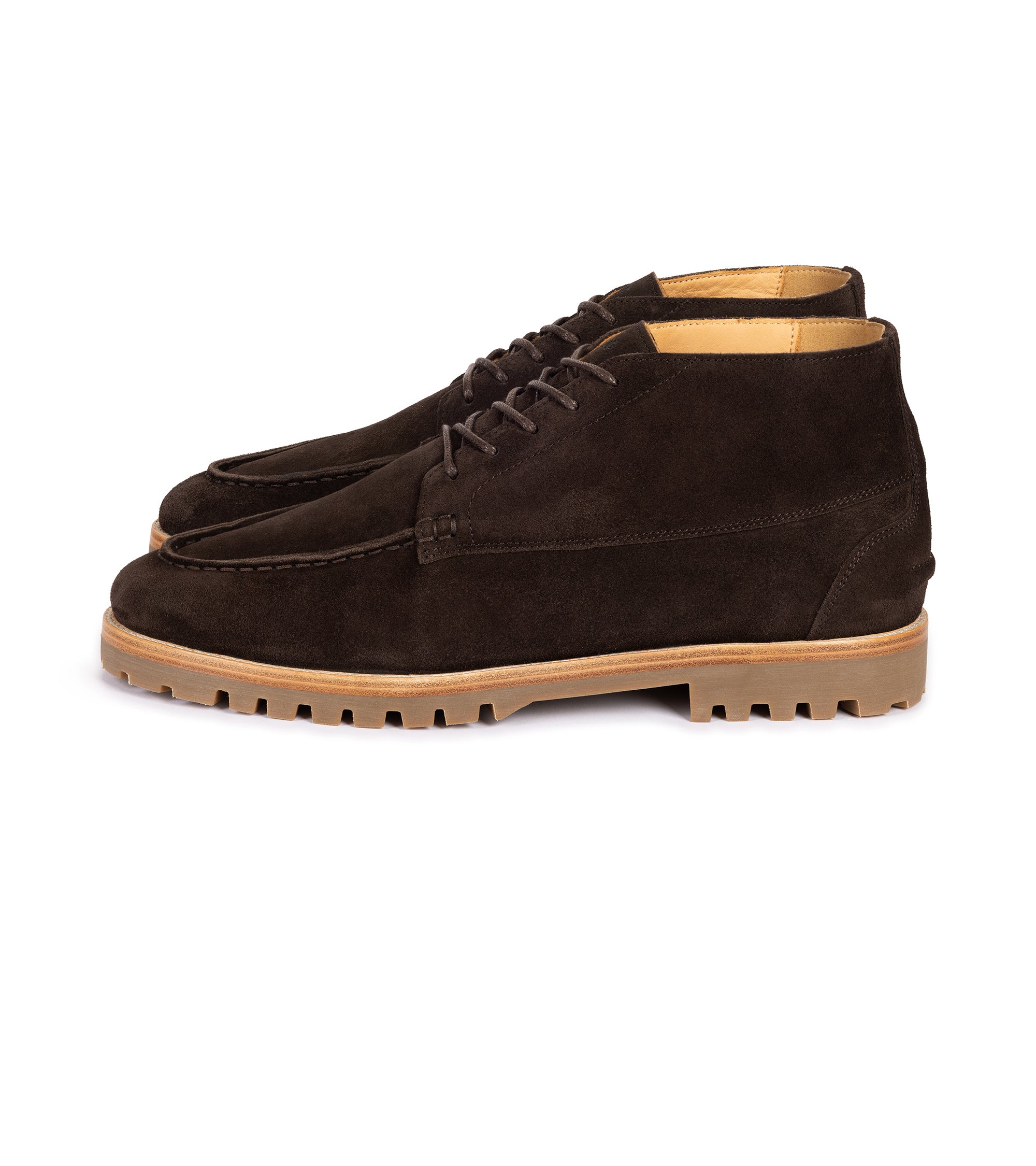 CQP Silva Suede Chukka Boot: Dark Brown