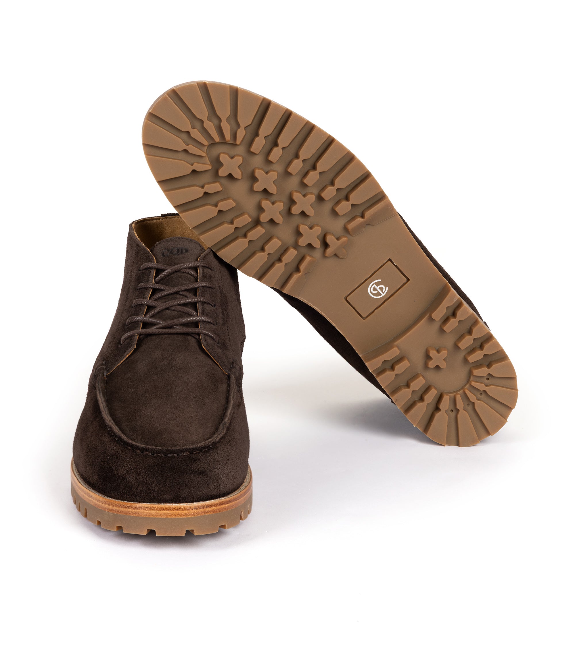 CQP Silva Suede Chukka Boot: Dark Brown