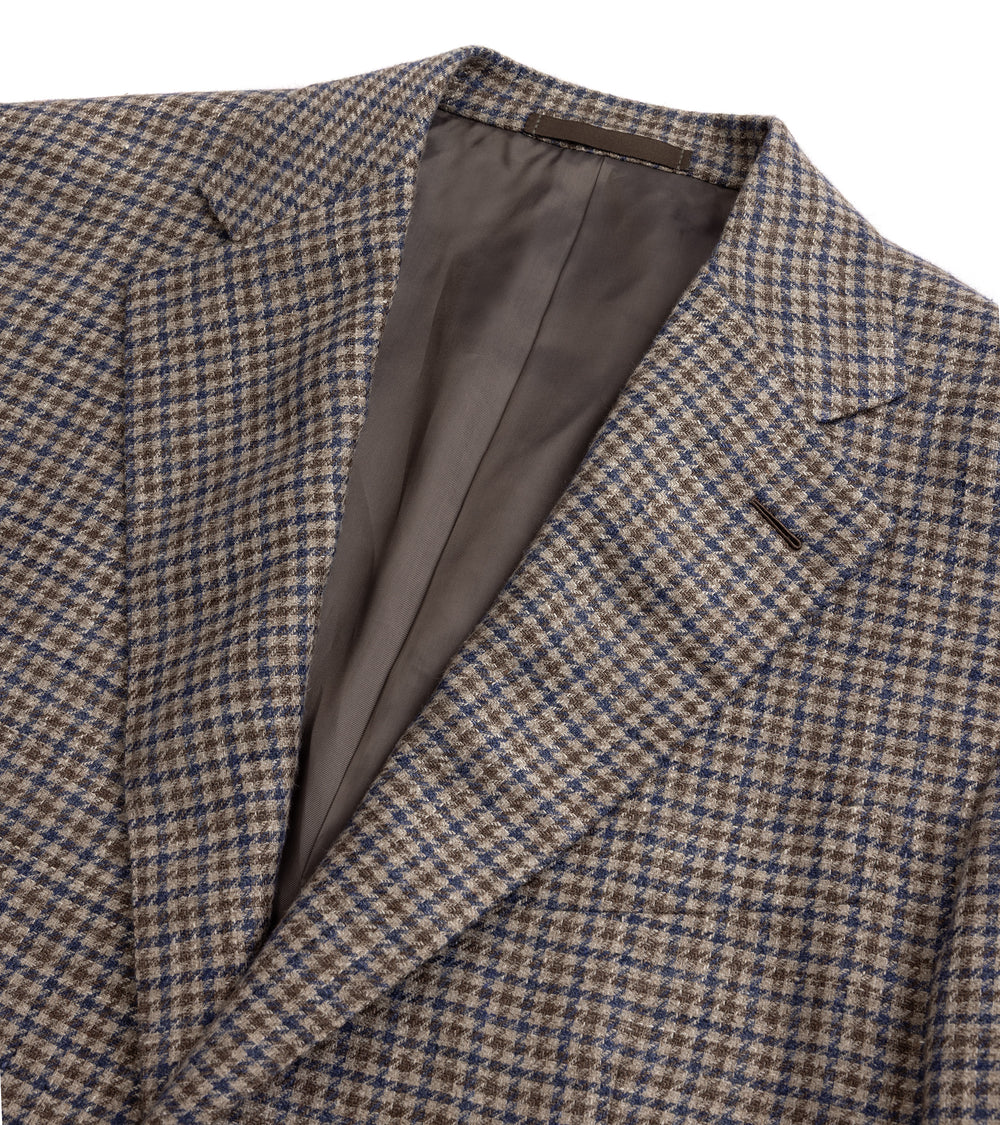 caruso-aida-linen-wool-dogtooth-check-jacket-blue-brown