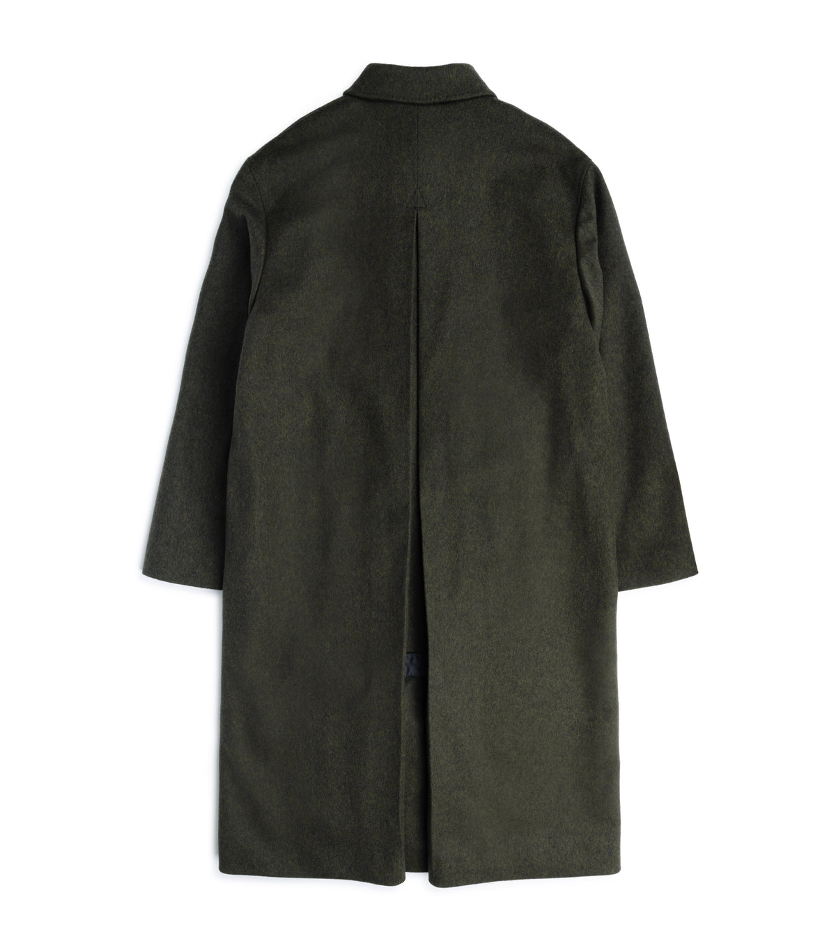 Caruso Wool Rigoletto Loden Coat: Green