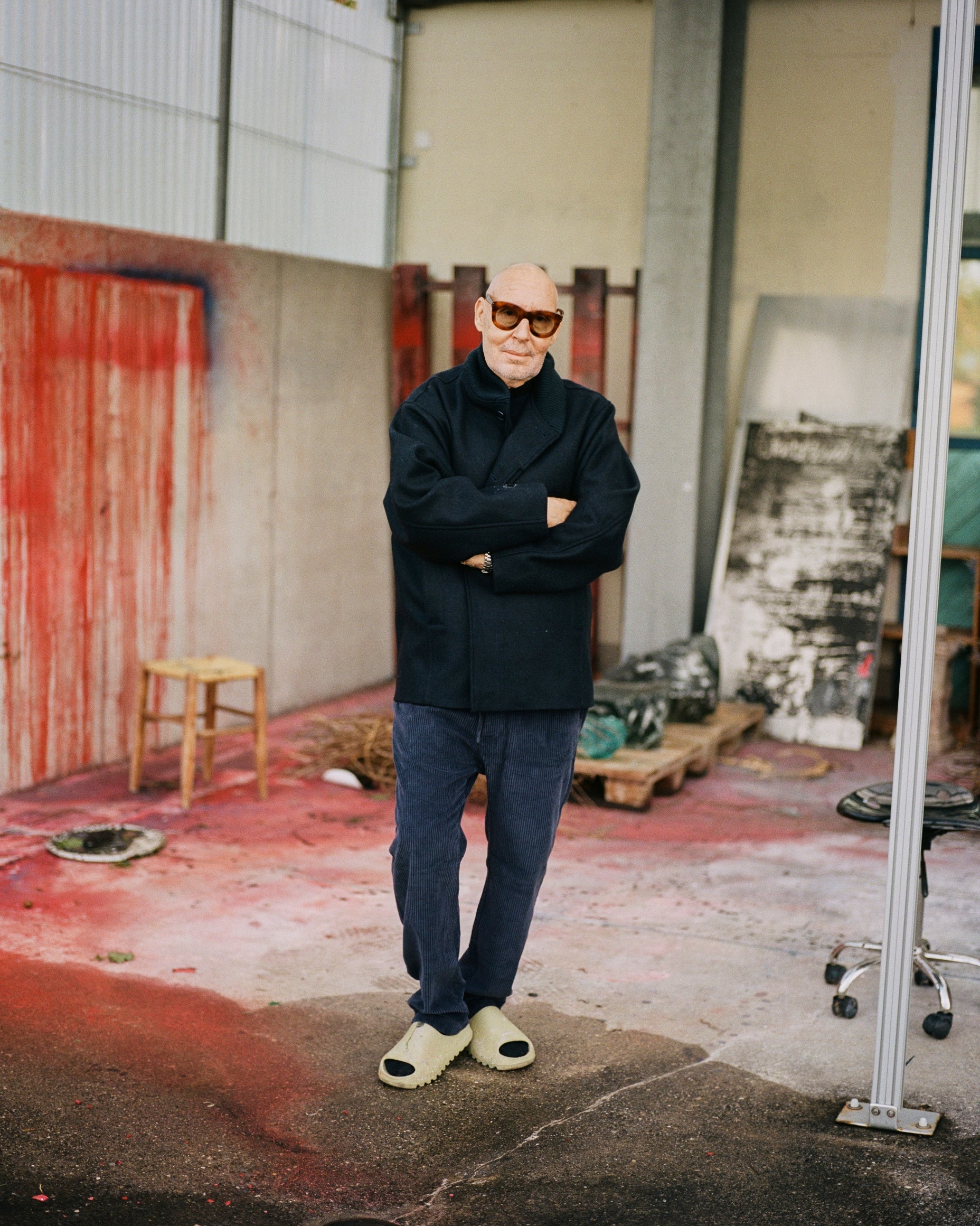 In the Studio with the Photographer, Filmmaker, and Artist Michel Comt
