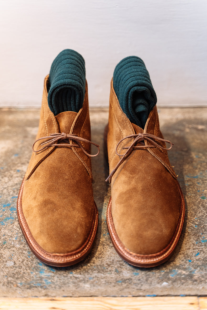 unlined chukka
