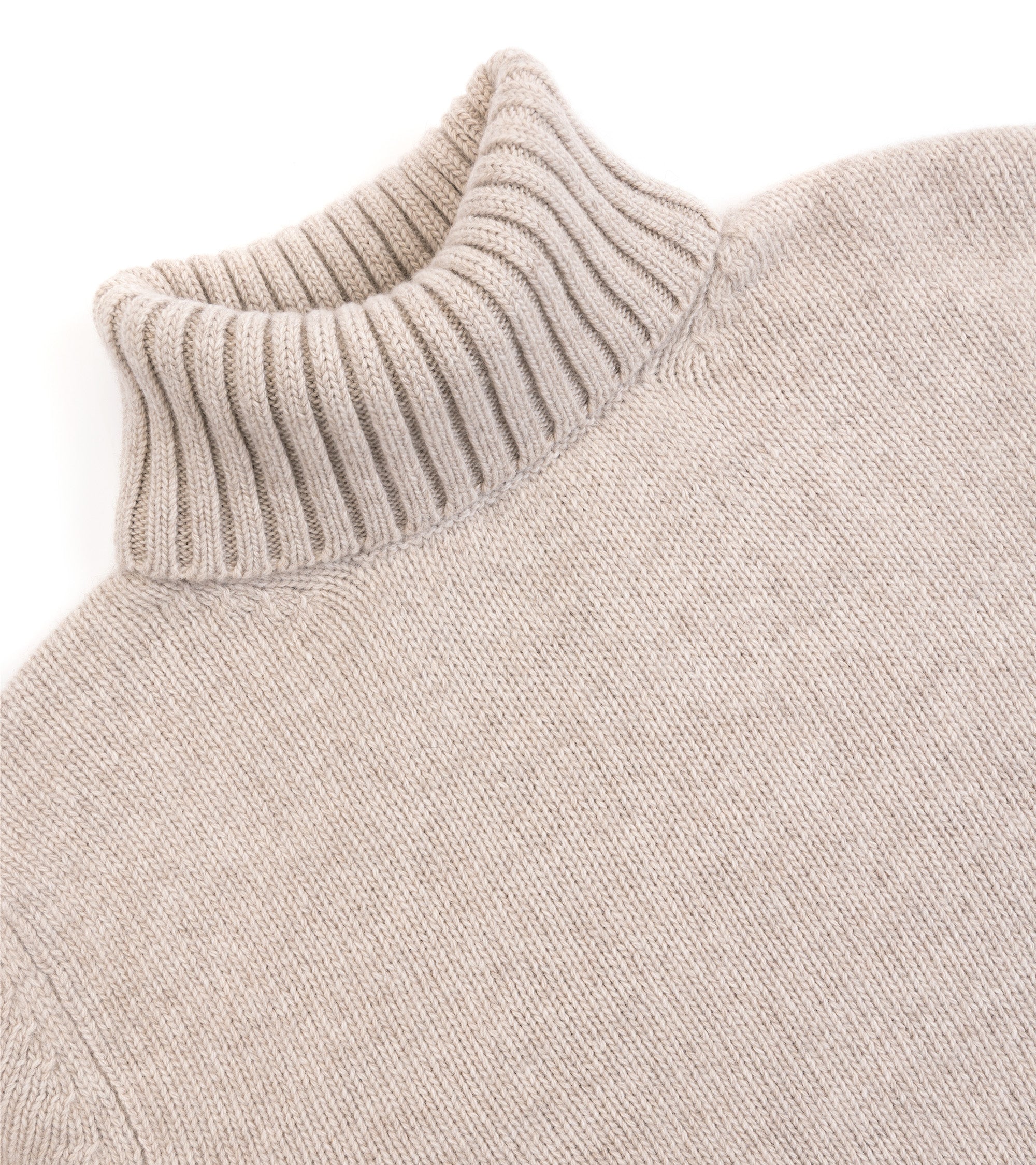 Roll neck jumper from Fedeli in cashmere