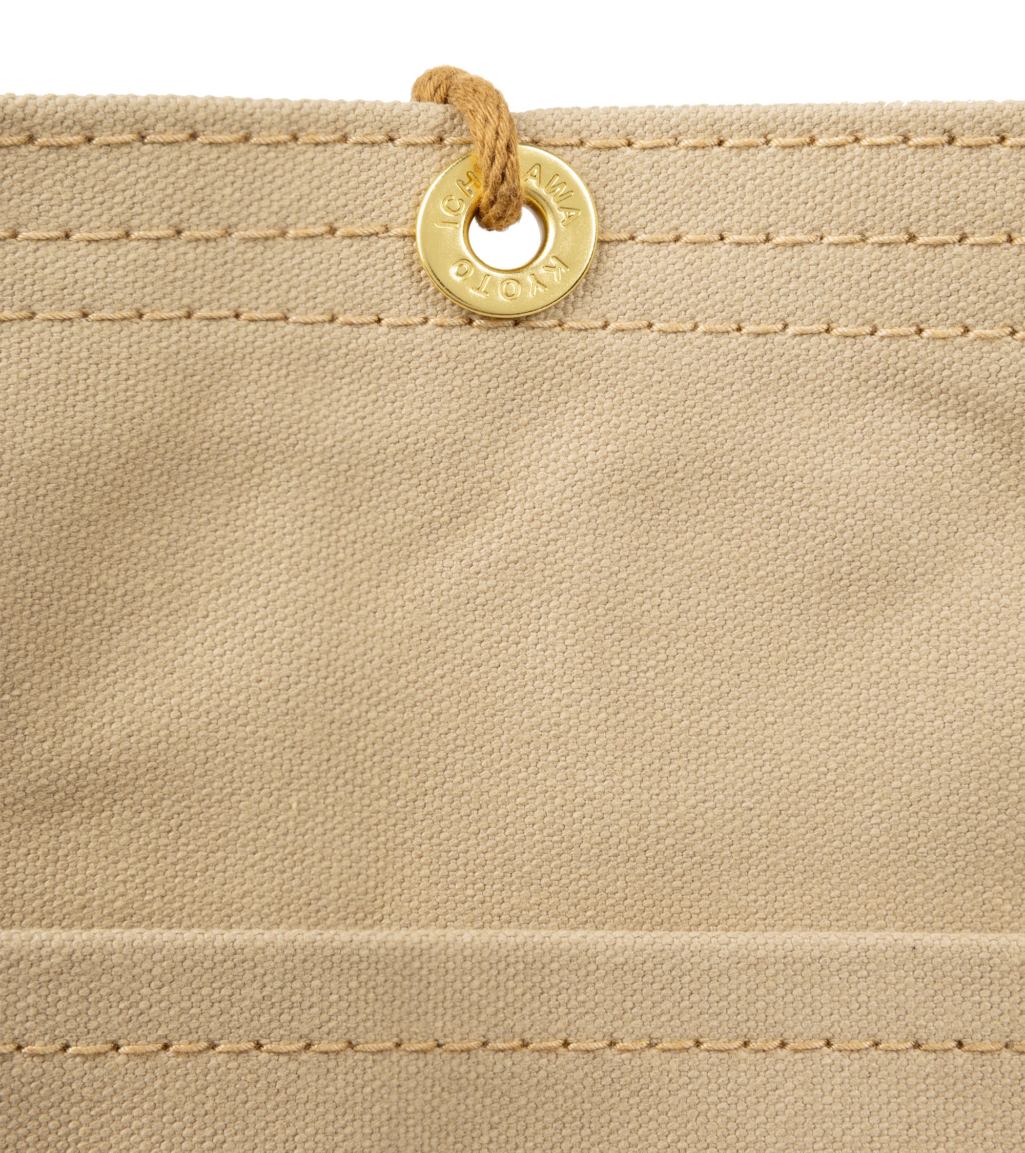 Ichizawa Hanpu for Trunk Large Tool Bag: Beige