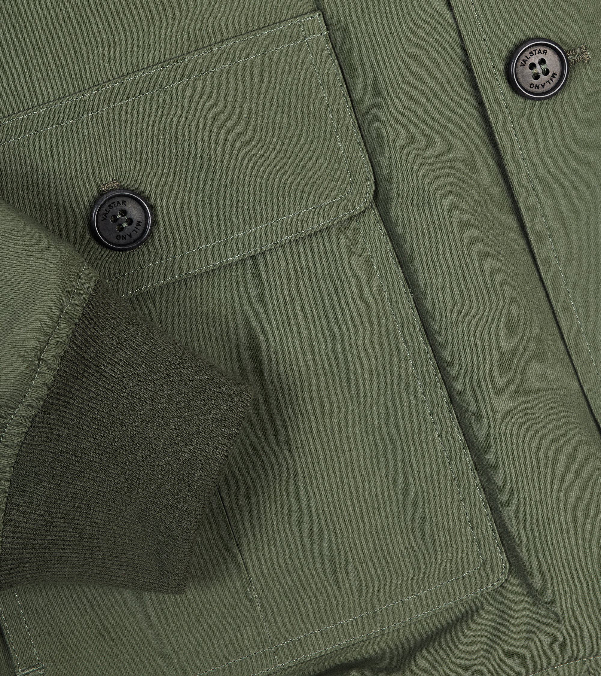 Valstar Valstarino Cotton Poplin Jacket: Green