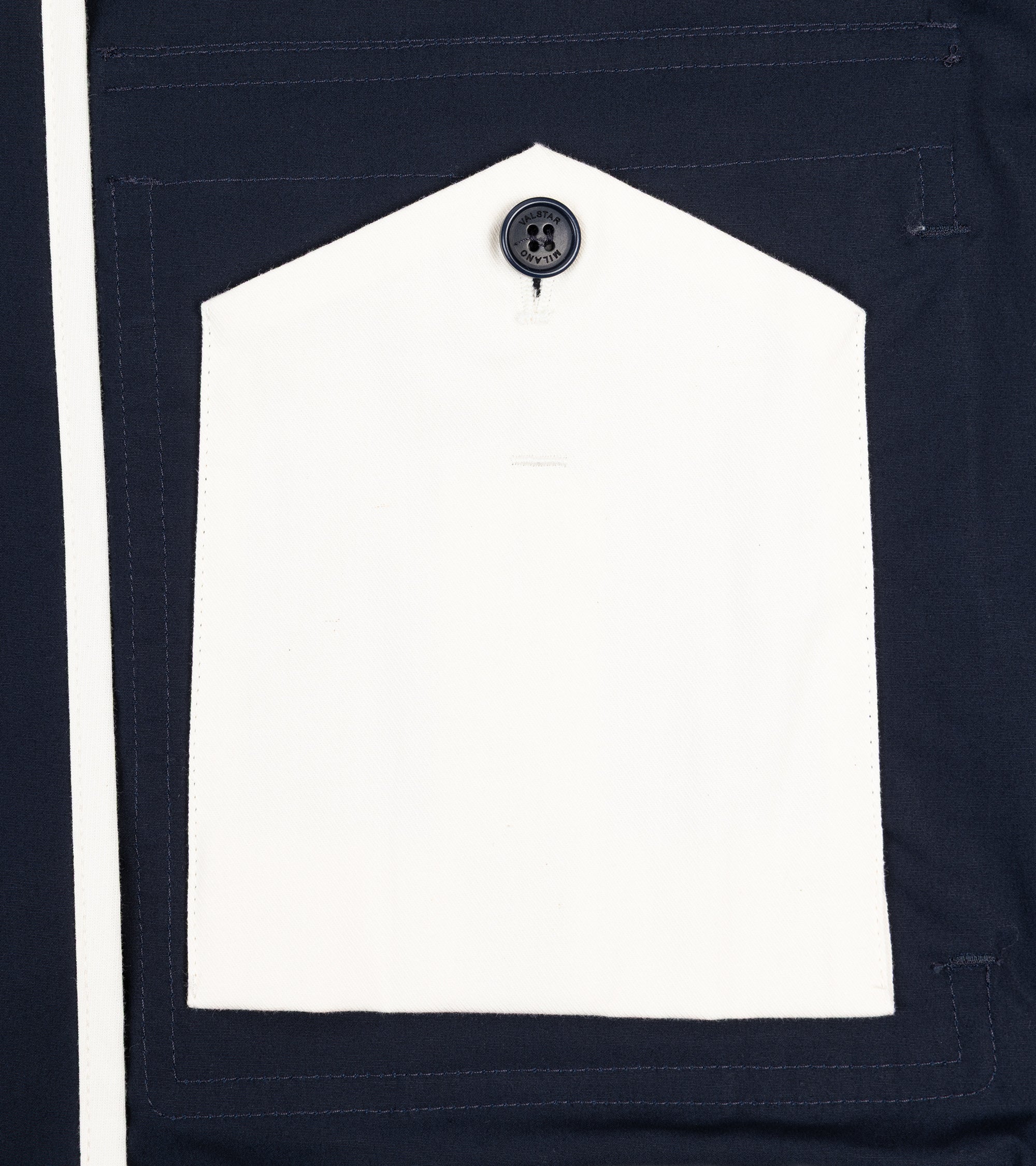 Valstar Valstarino Cotton Poplin Jacket: Navy