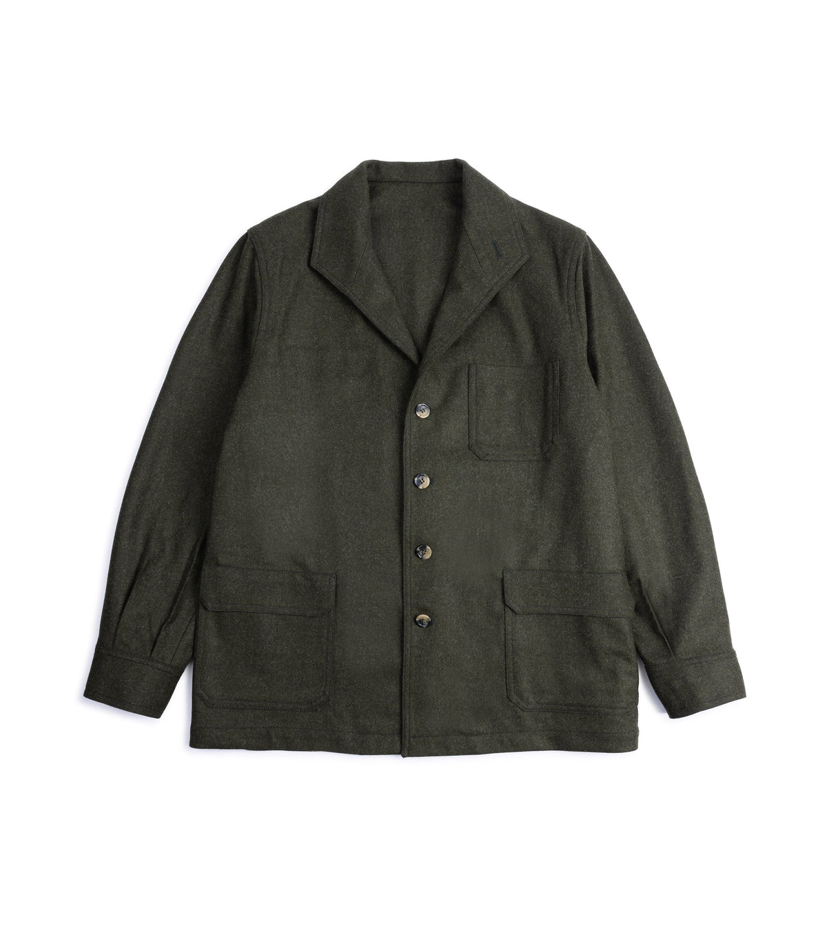 Justo Gimeno Loden Wool Teba Jacket in green