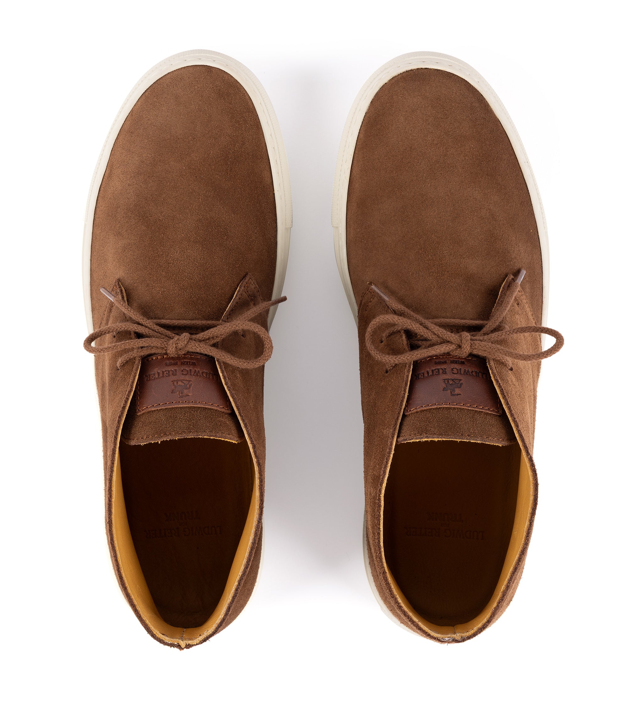 Ludwig Reiter for Trunk Adriatic Suede Chukka Boot: Honey