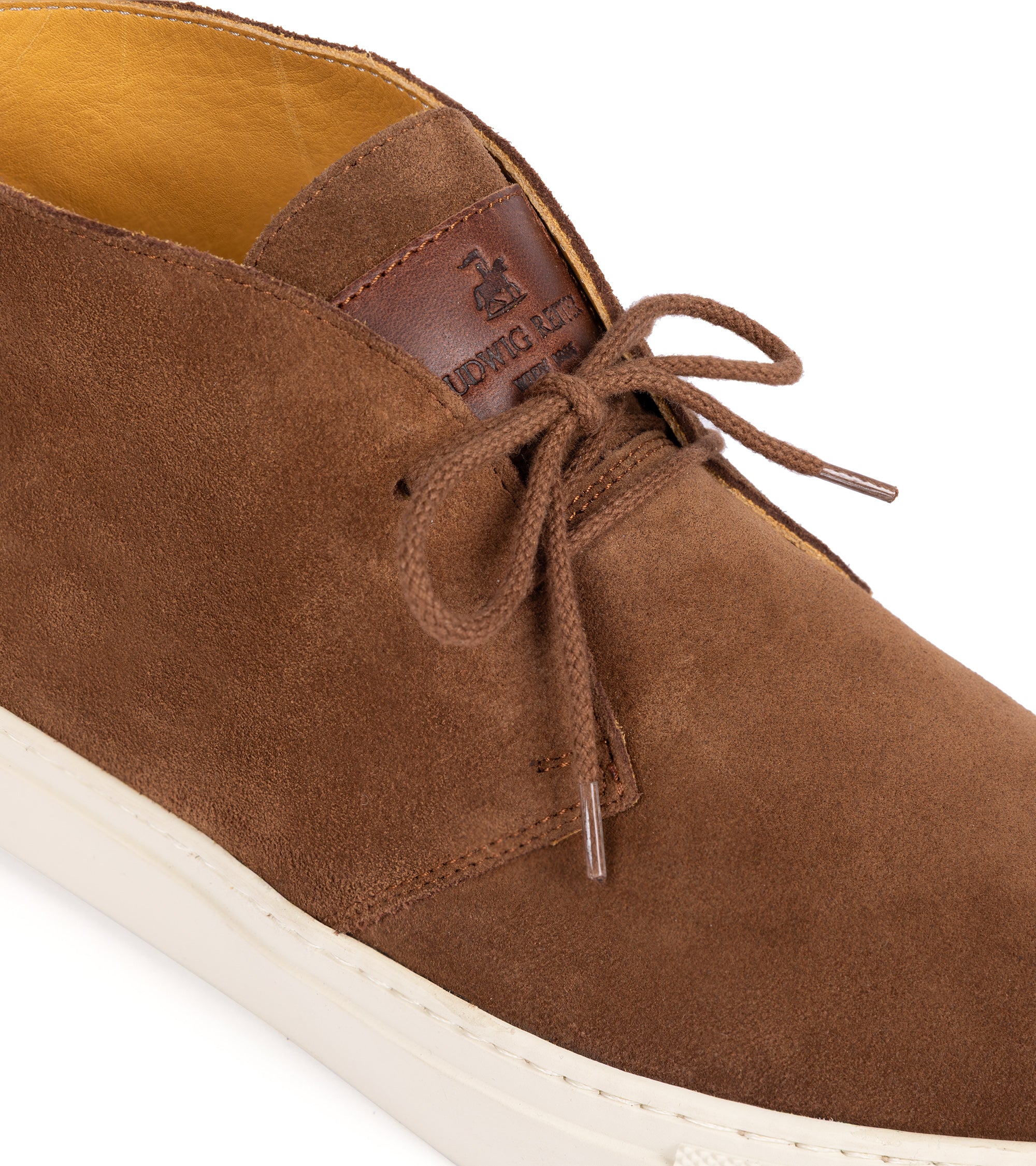 Ludwig Reiter for Trunk Adriatic Suede Chukka Boot: Honey