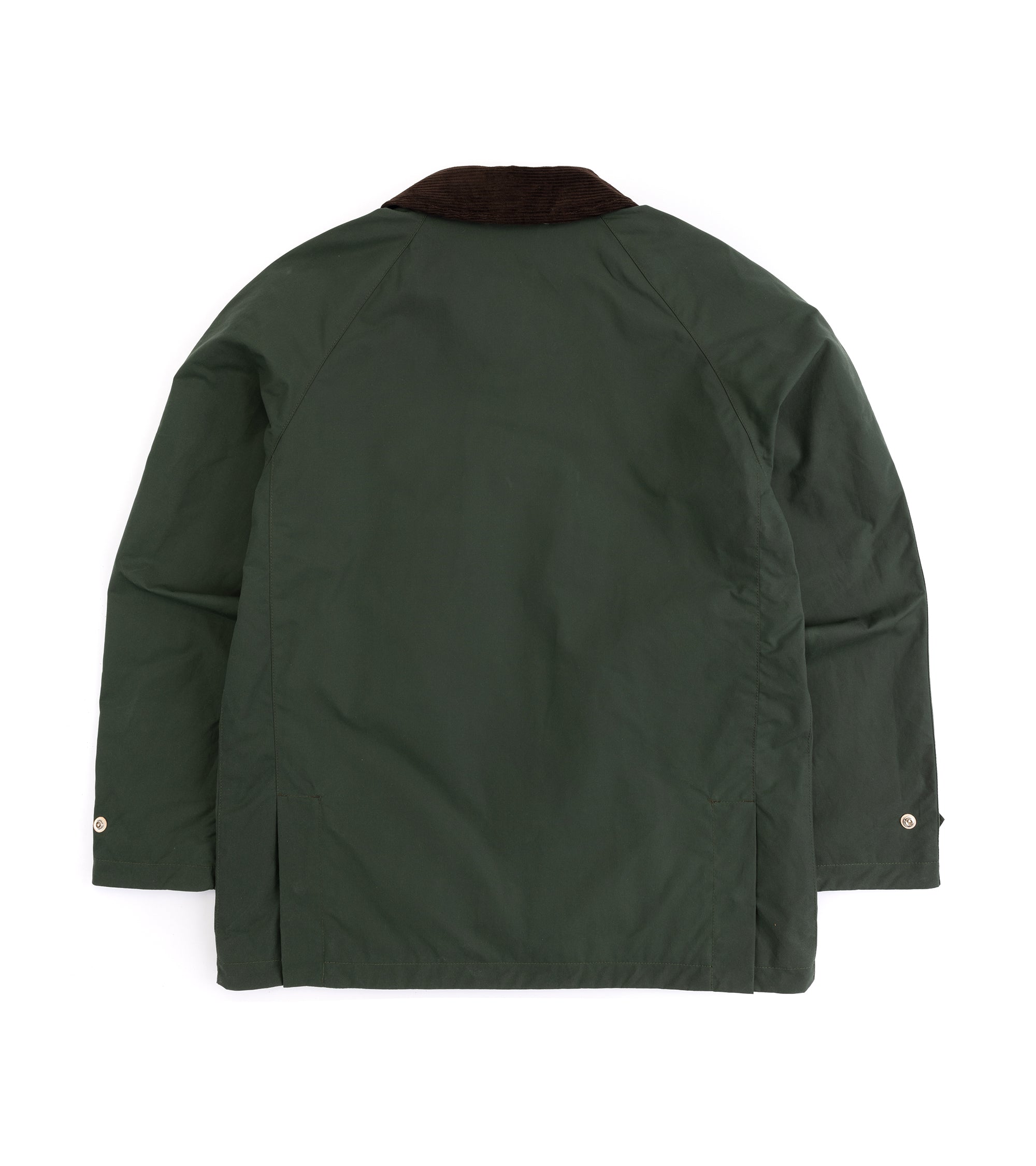 Manifattura Ceccarelli Rain Caban Dry Waxed Cotton Jacket: Dark Green