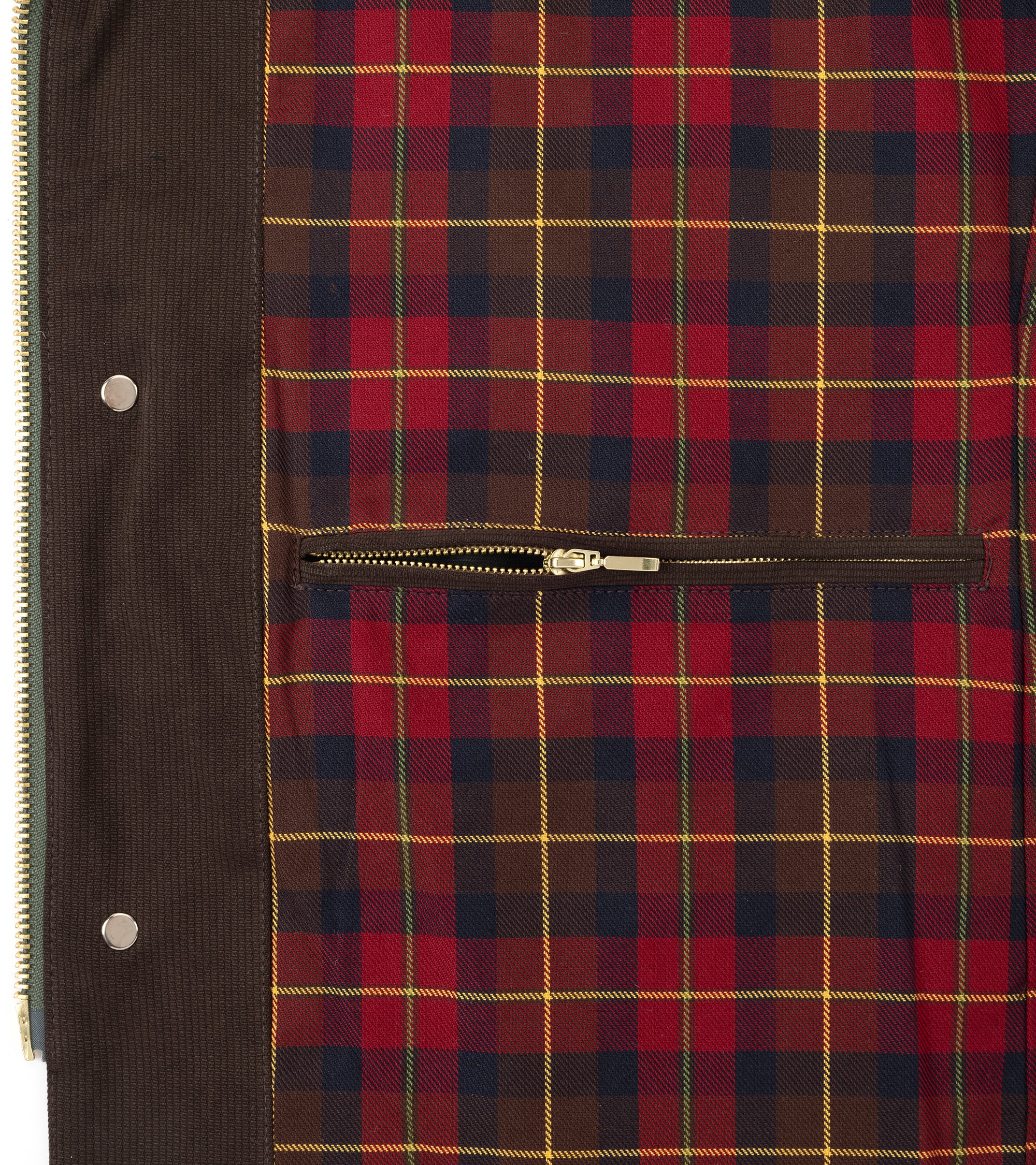 Manifattura Ceccarelli Rain Caban Dry Waxed Cotton Jacket: Dark Green