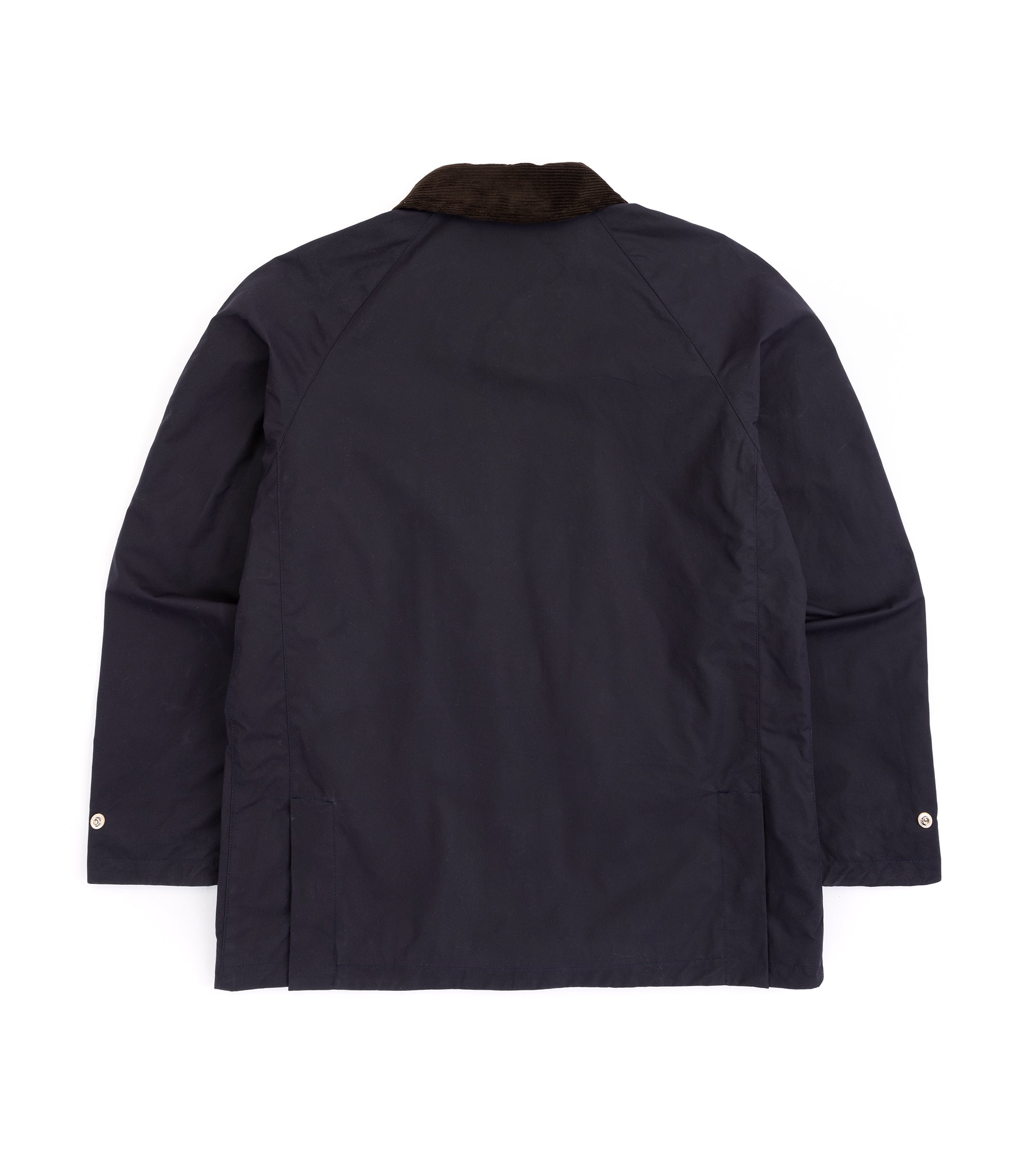 Manifattura Ceccarelli Rain Caban Dry Waxed Cotton Jacket: Navy