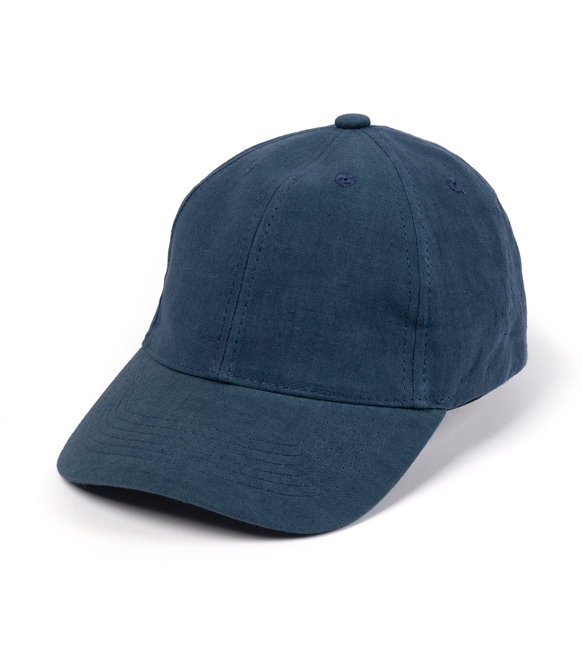 Mühlbauer Base Japanese Linen Cap: Blue