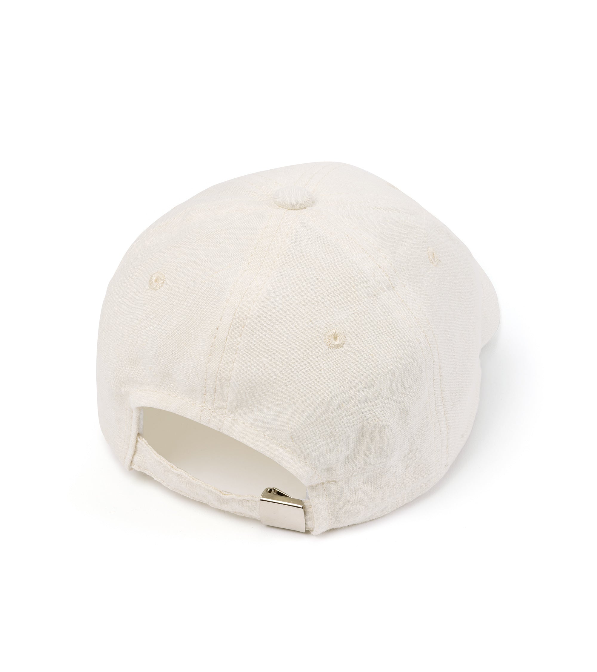 Mühlbauer Base Japanese Linen Cap: White