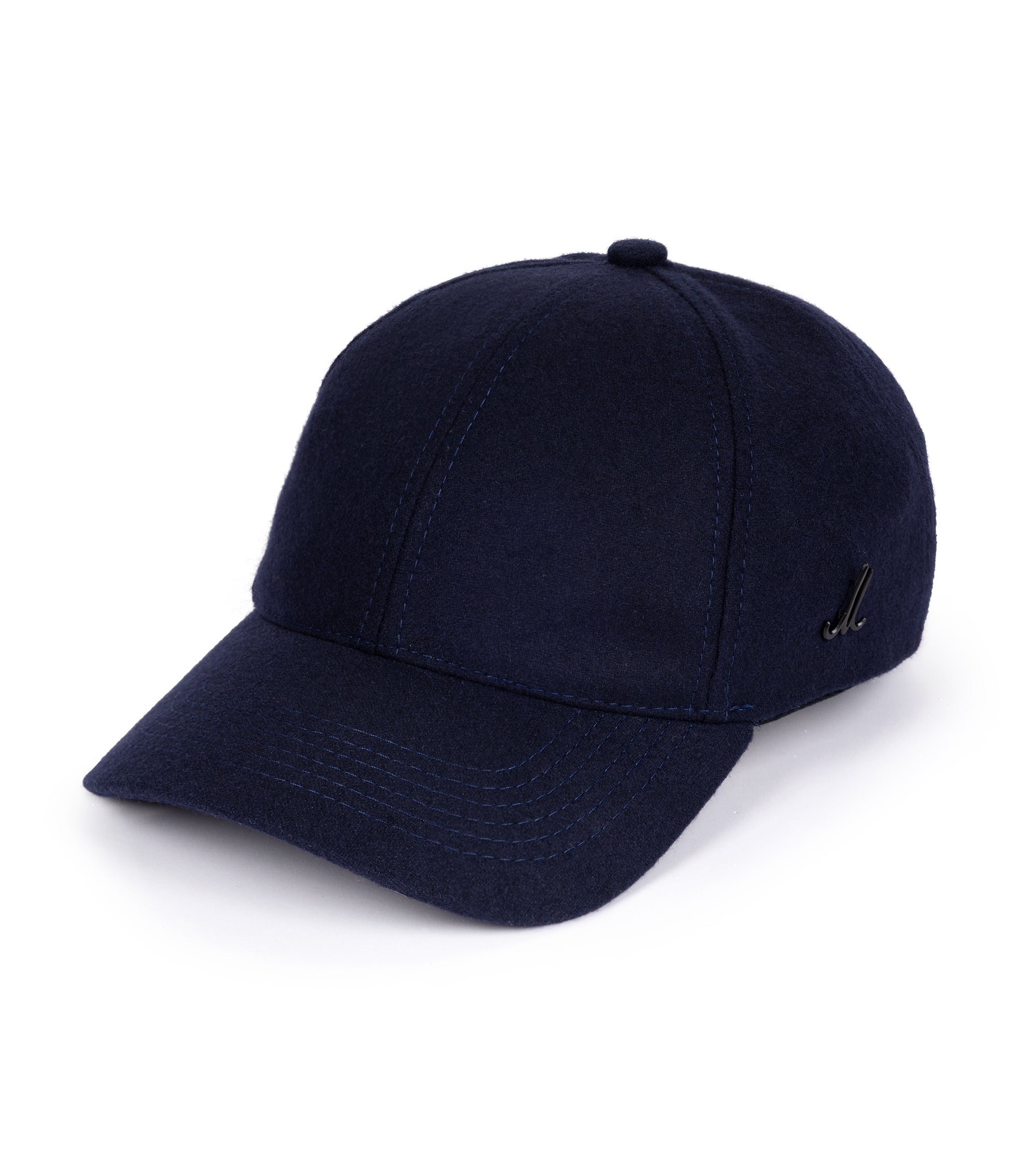 Mühlbauer Base Loden Wool Cap: Navy