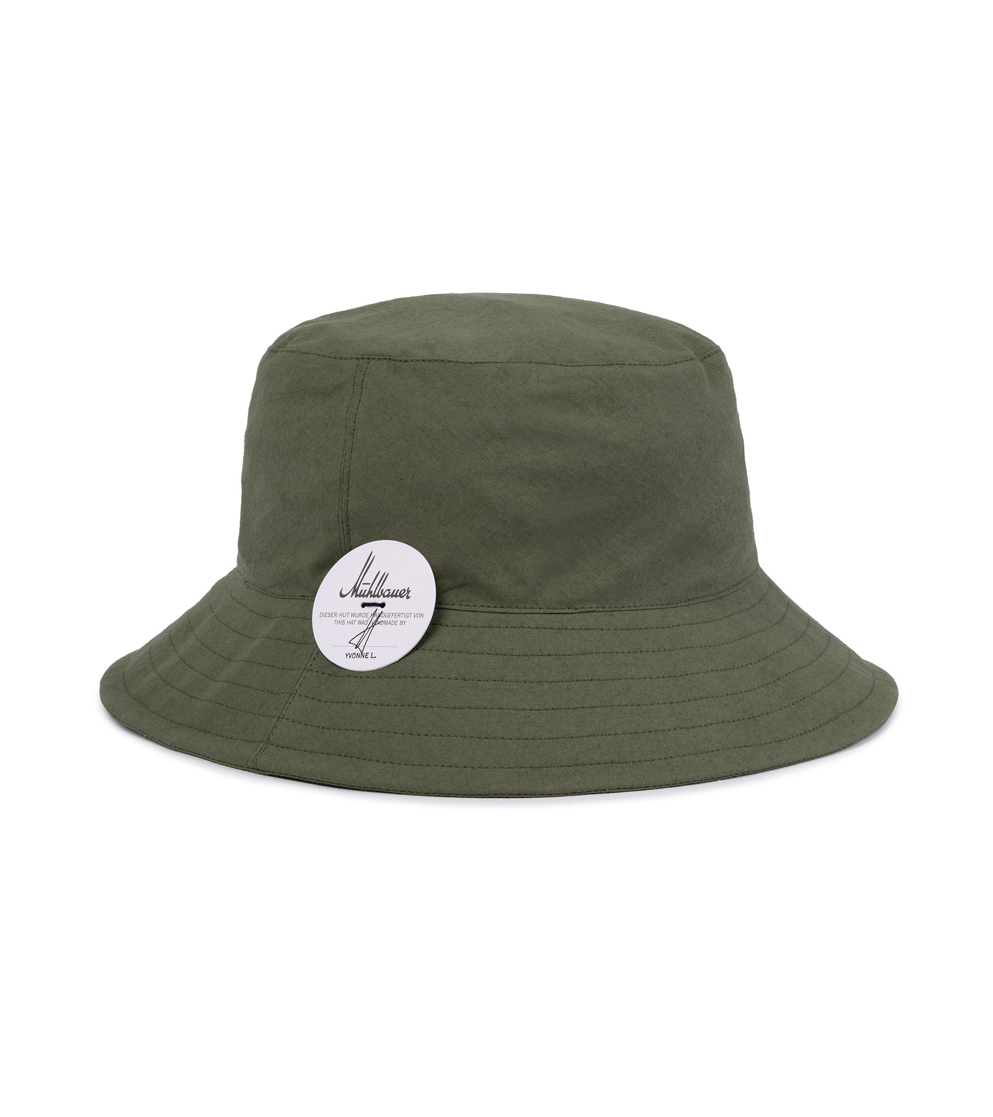 Mühlbauer Joost Light Cotton Bucket Hat: Olive