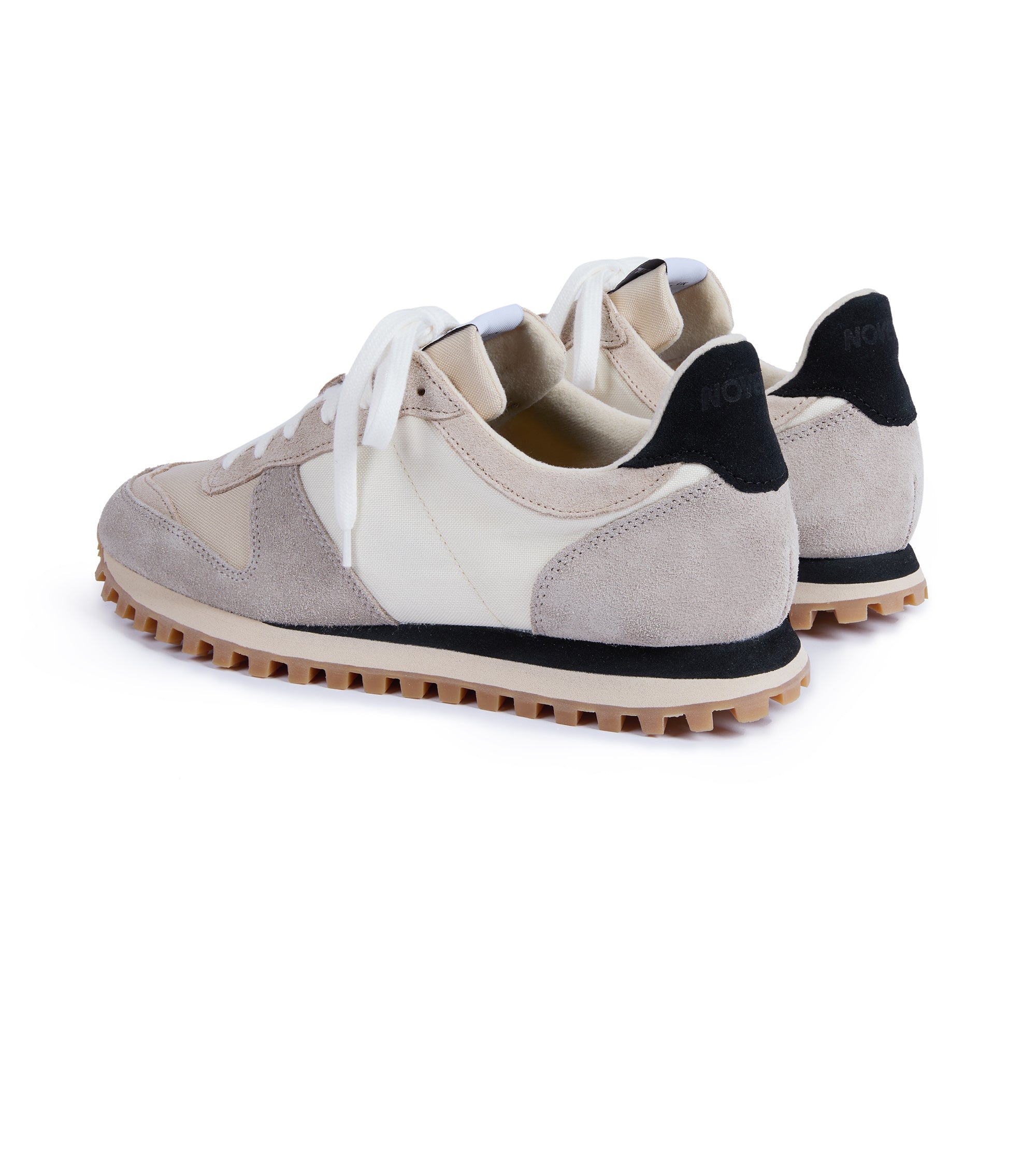 Novesta Marathon Running Sneaker: Beige