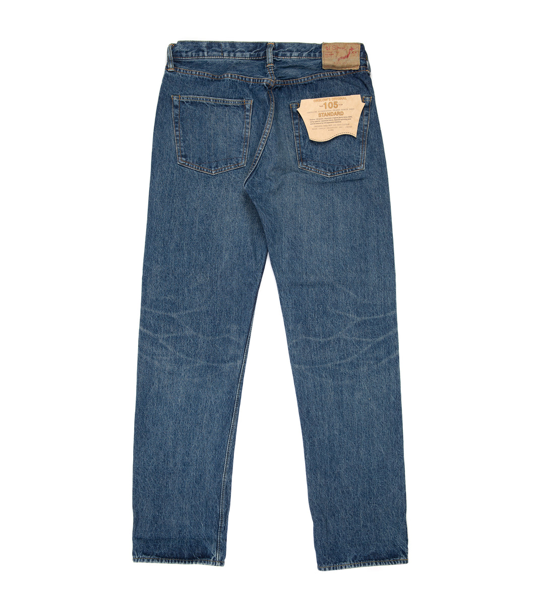 OrSlow 105 Standard Fit Selvedge Denim: 2 Year Wash – Trunk Clothiers