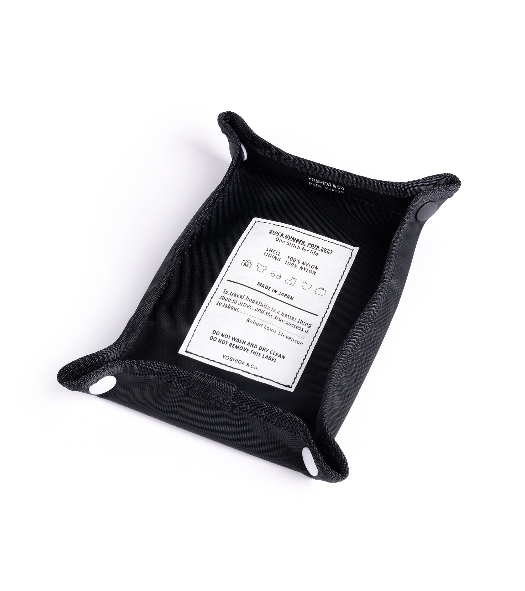 PORTER POTR Packs Grooming Pouch & Tray: Black