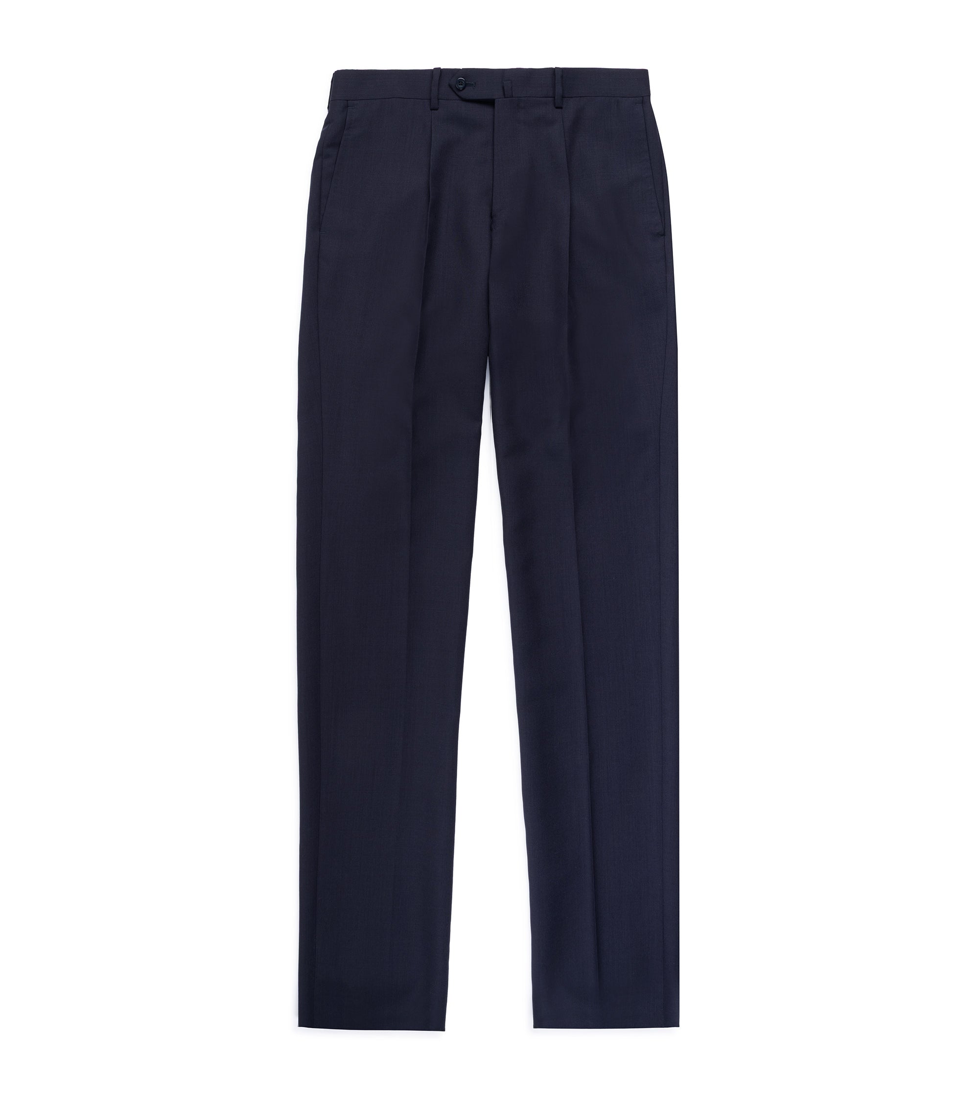 Ring Jacket Wool Mohair Suit: Navy