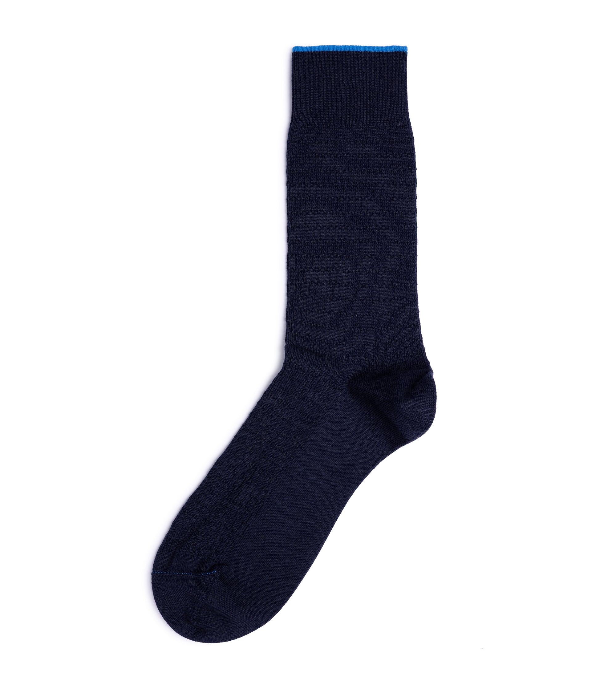RoToTo Cotton Thermal Crew Socks: Navy