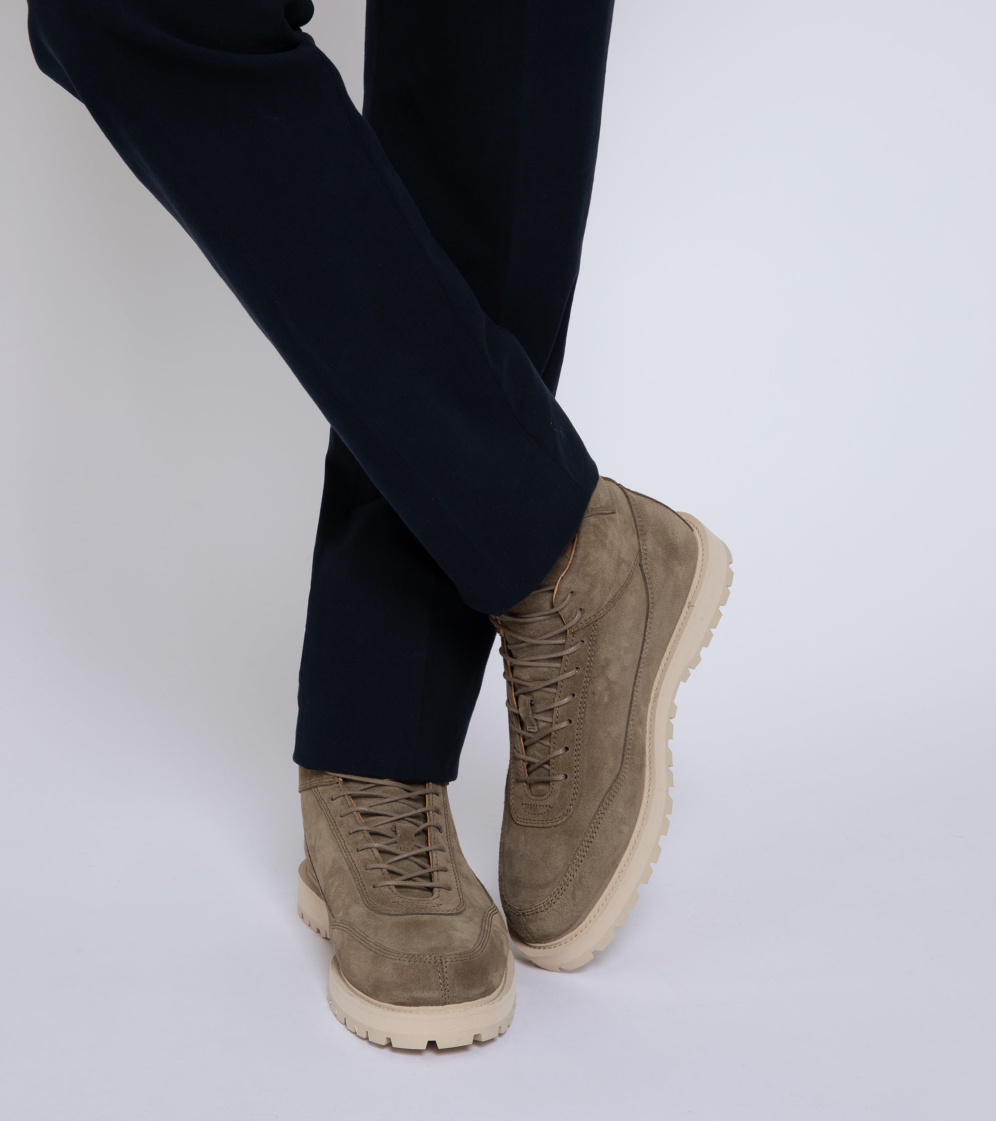 CQP Sabulo Suede Boot: Faded Green