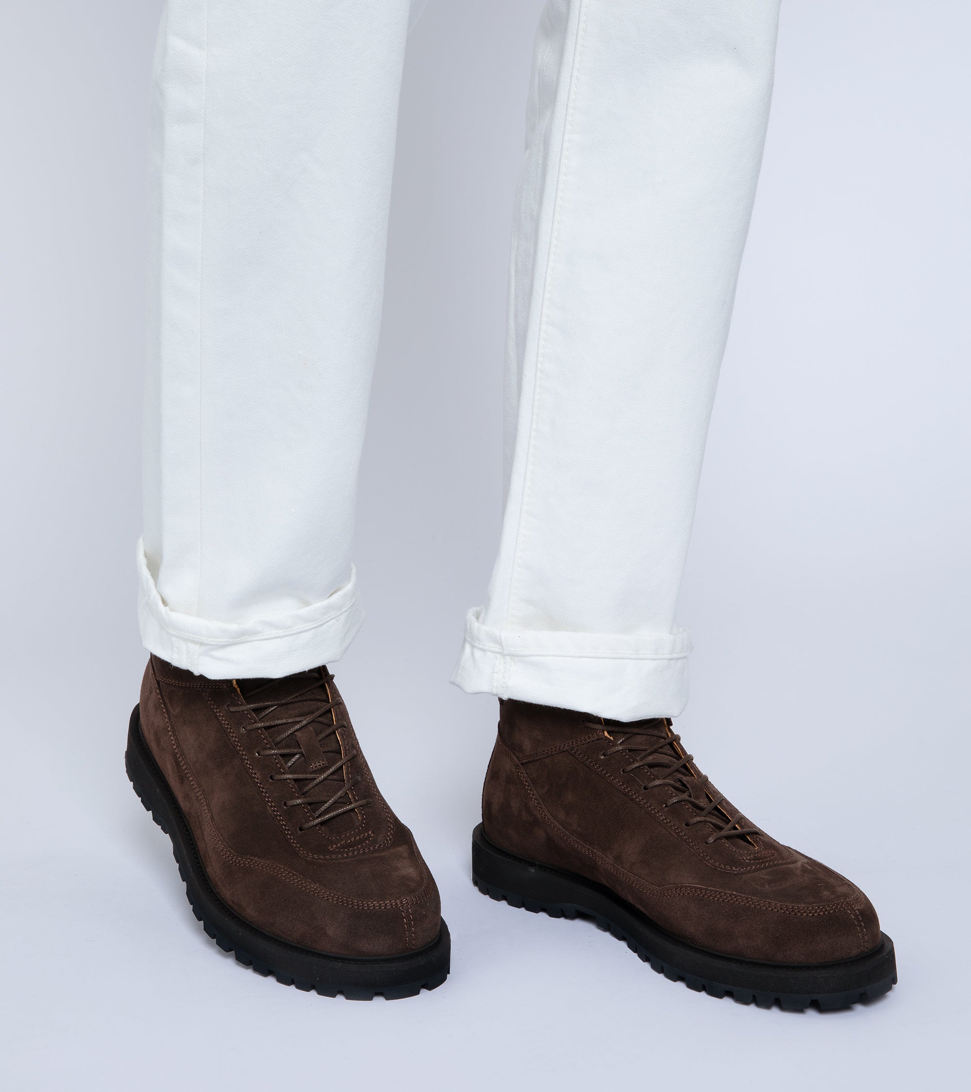 CQP Sabulo Suede Boot: Dark Brown
