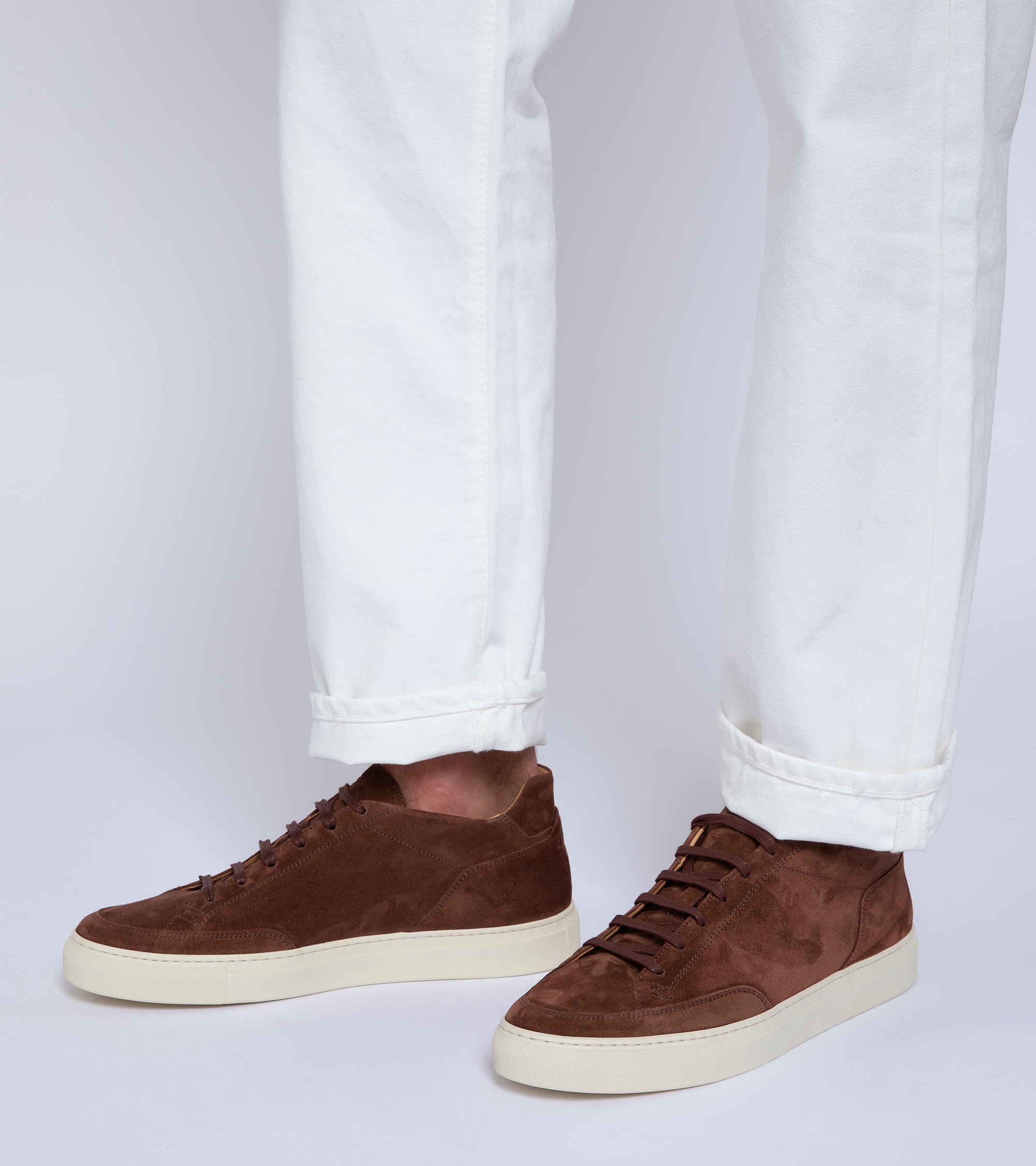 CQP Scion Suede Sneaker: Dusty Brown