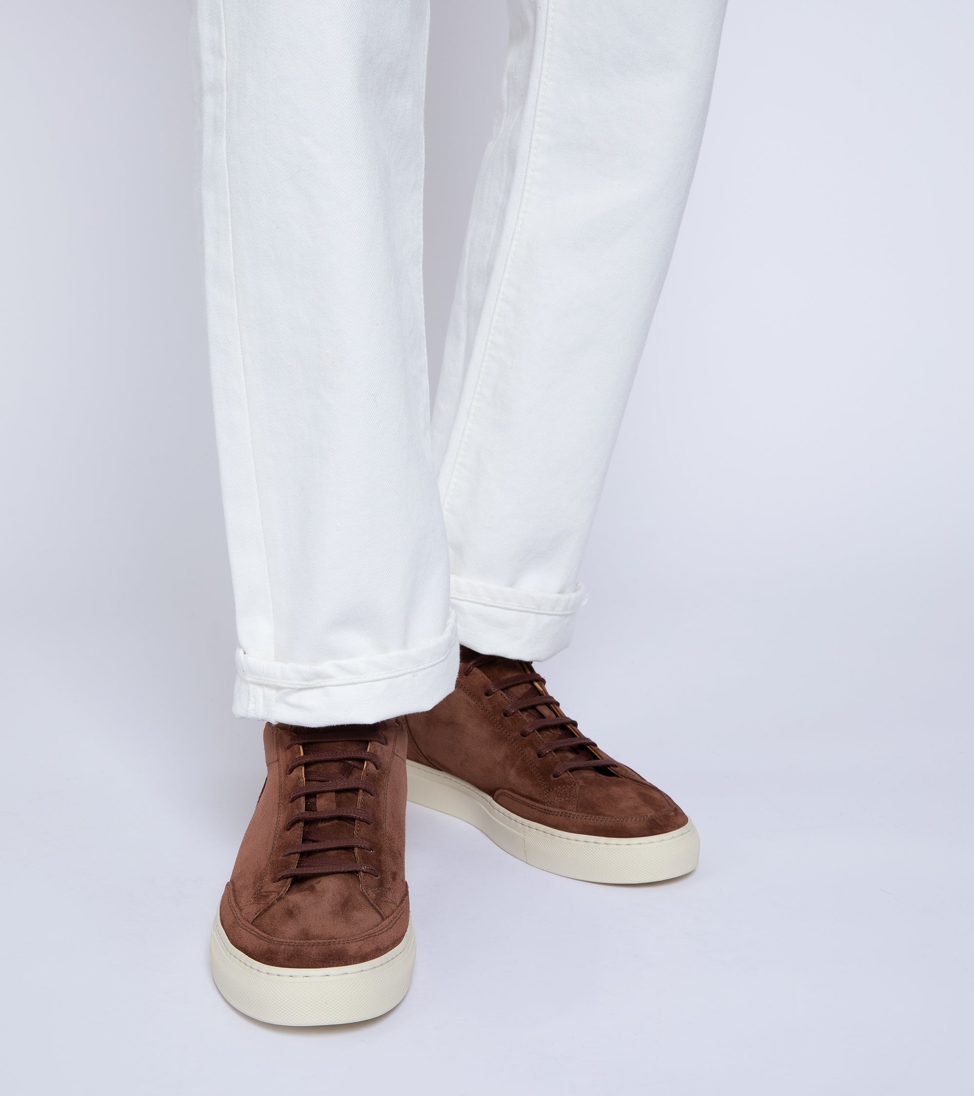 CQP Scion Suede Sneaker: Dusty Brown