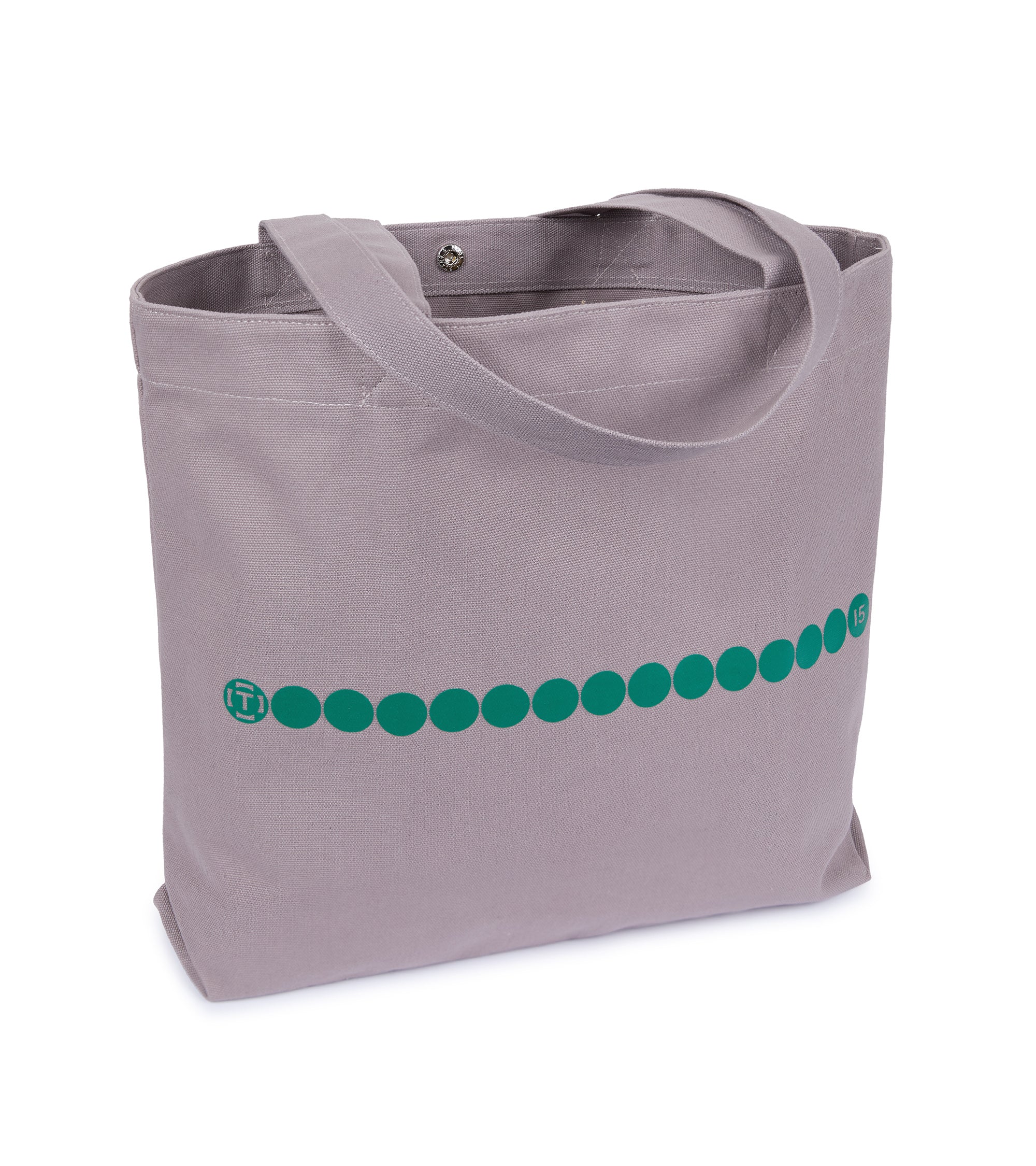 Trunk 15th Anniversary Cotton Canvas Shopper: Warm Grey