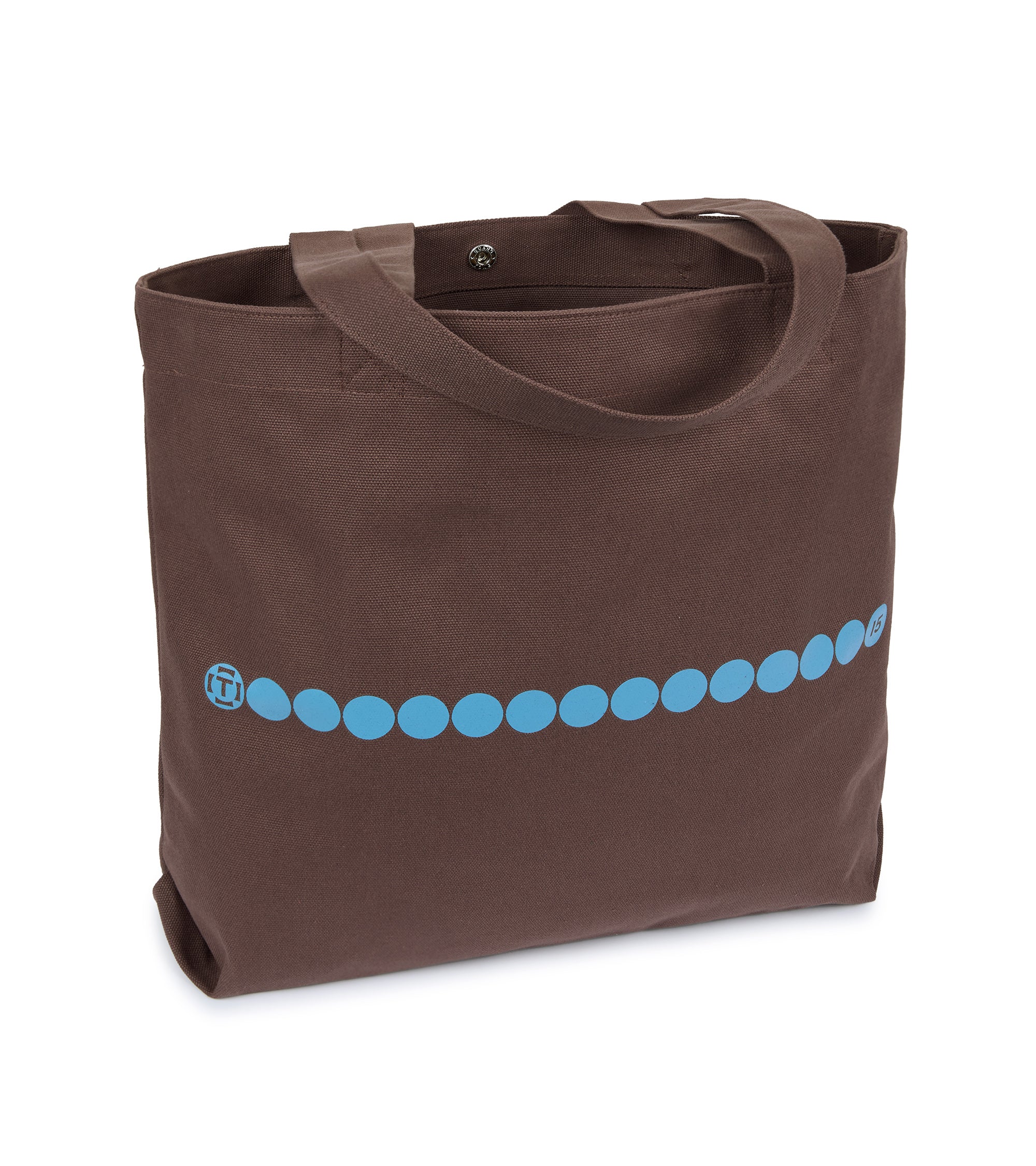 Trunk 15th Anniversary Cotton Canvas Shopper: Brown
