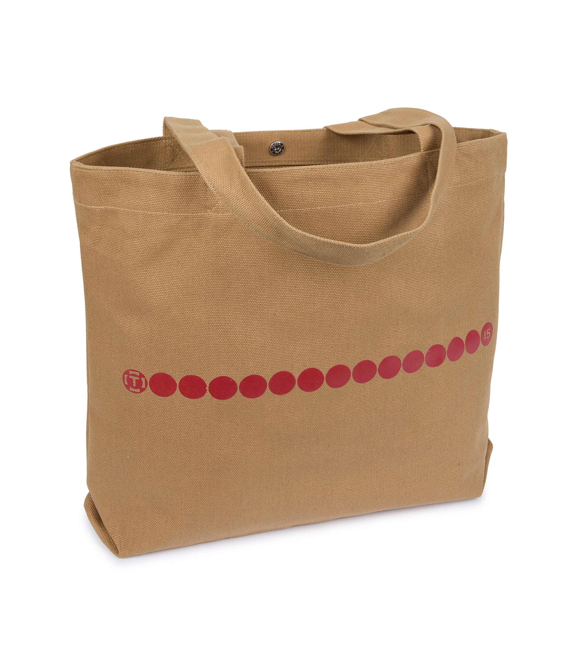 Trunk 15th Anniversary Cotton Canvas Shopper: Camel