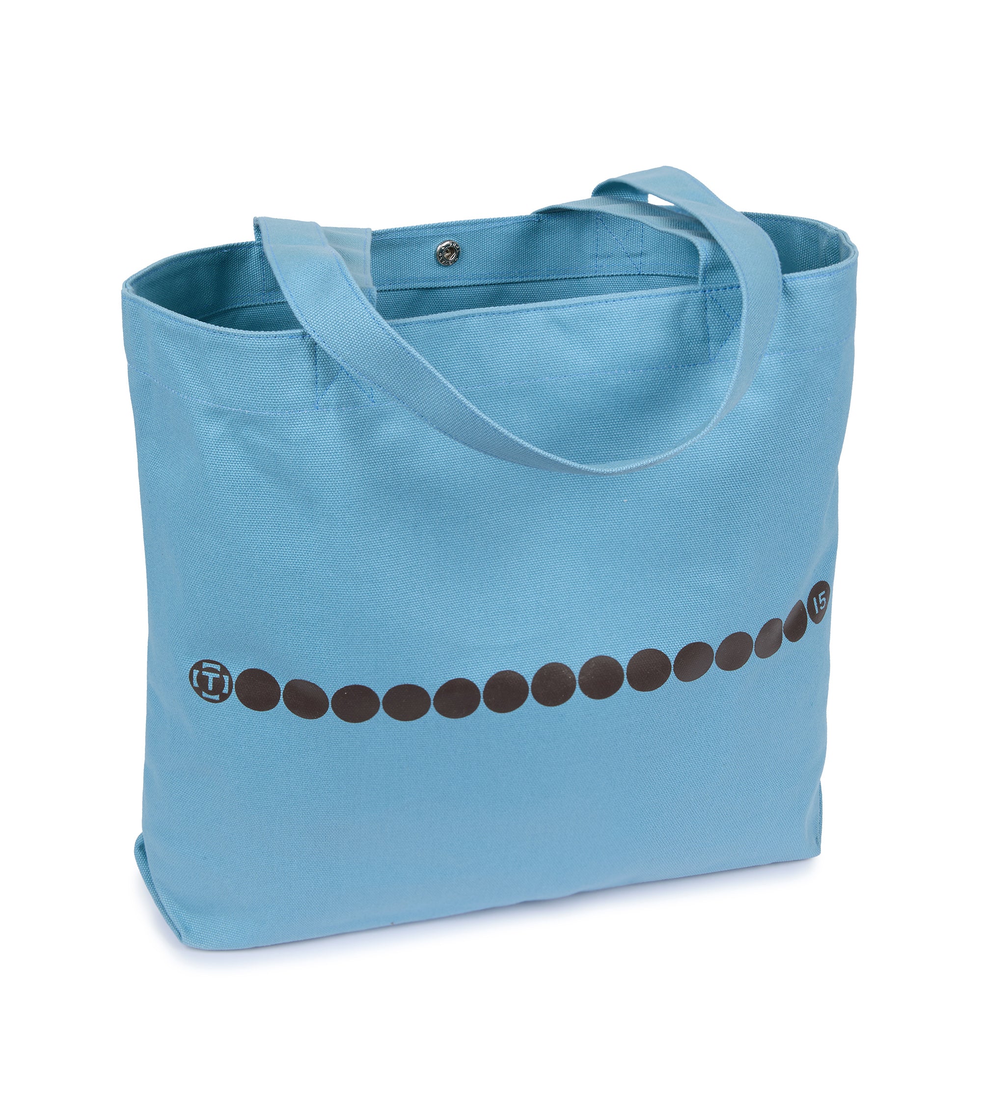 Trunk 15th Anniversary Cotton Canvas Shopper: Dark Sky Blue