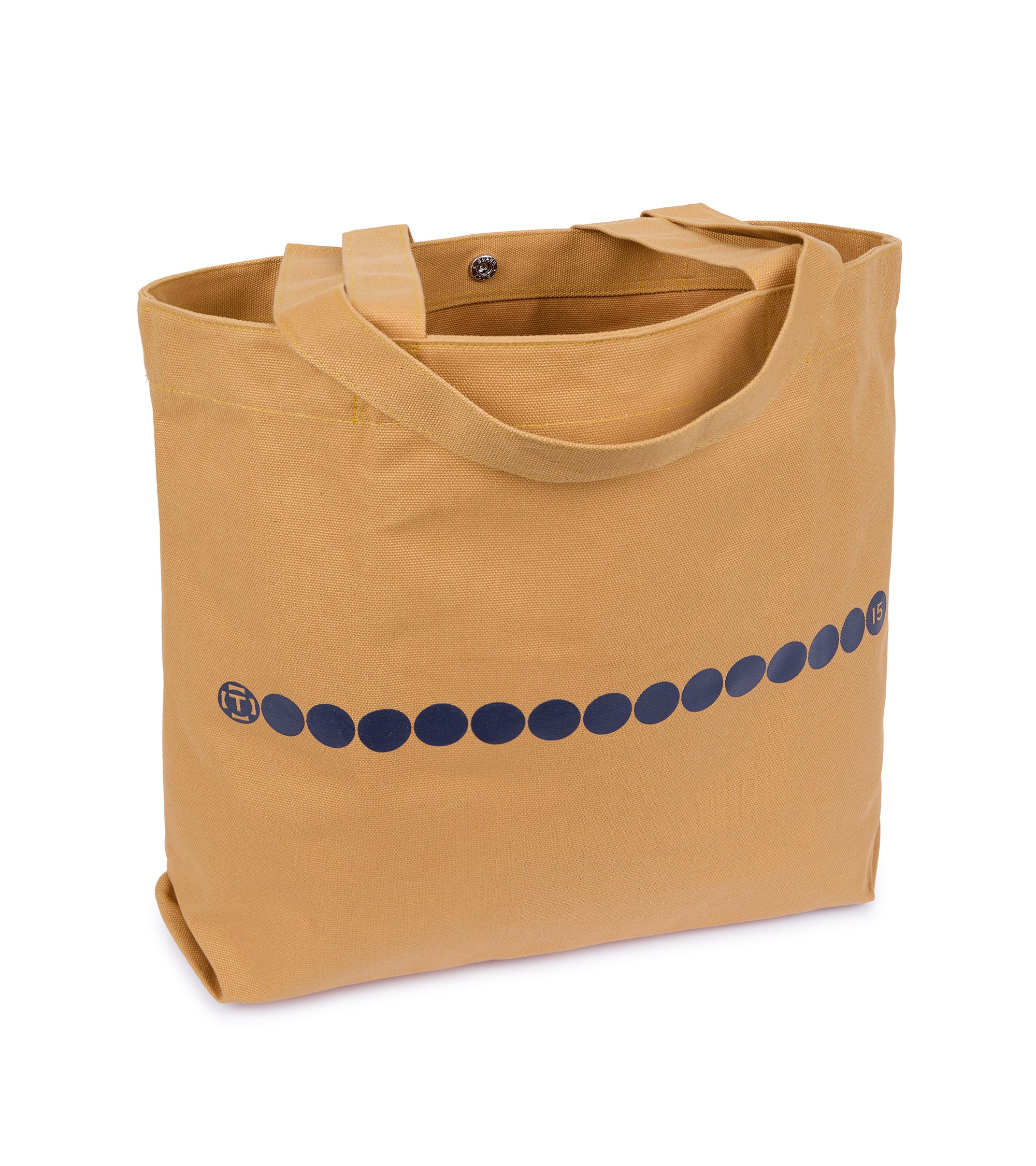 Trunk 15th Anniversary Cotton Canvas Shopper: Mustard