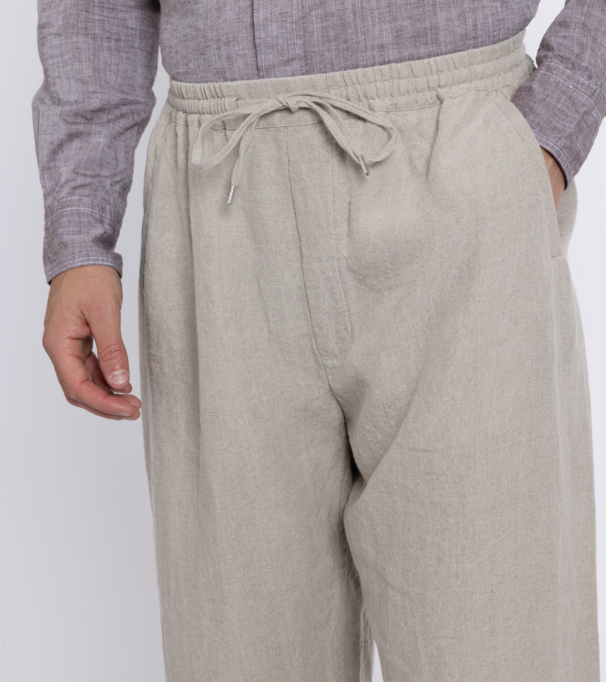 A Kind of Guise Samurai Linen Trousers: Beach