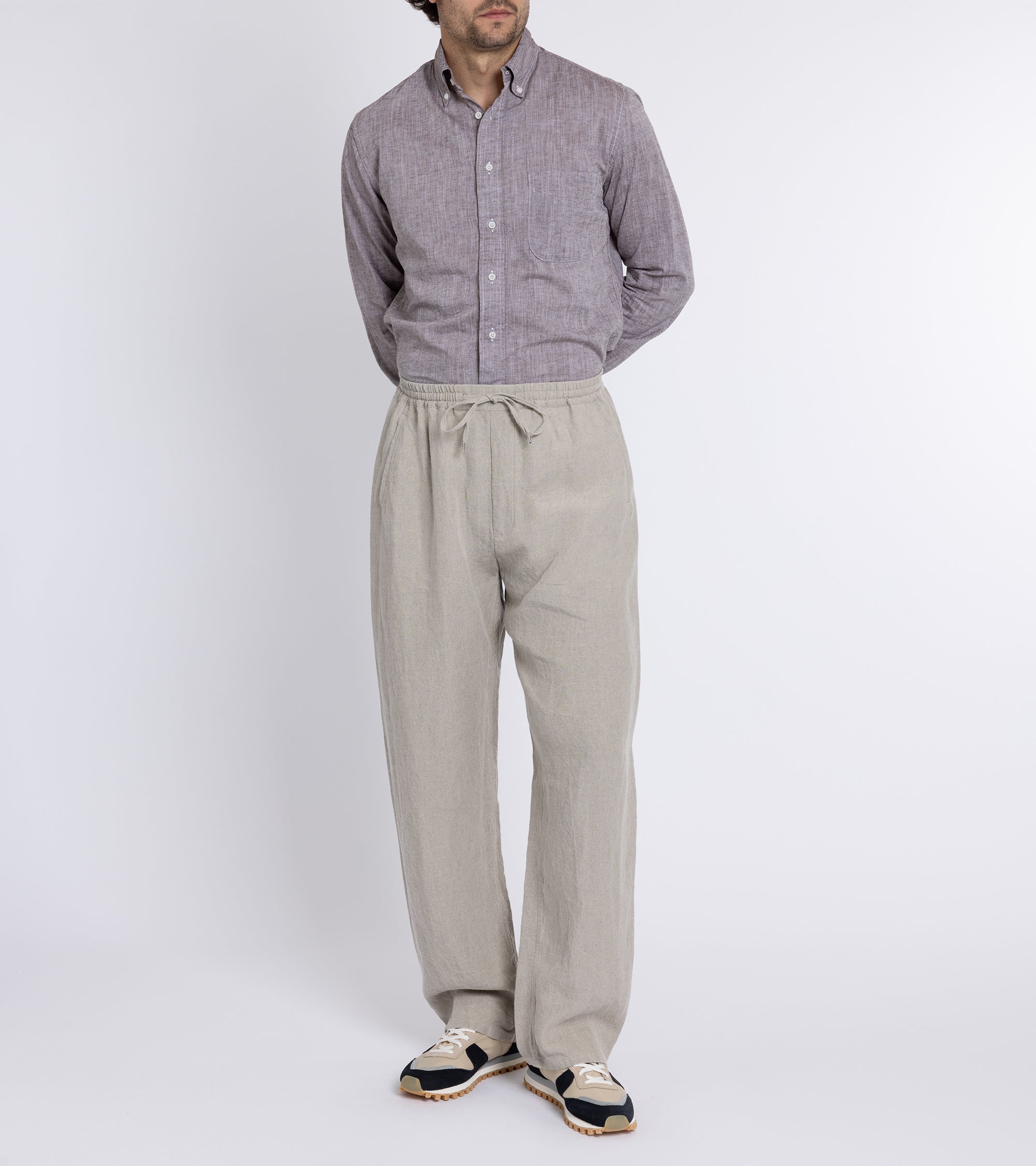A Kind of Guise Samurai Linen Trousers: Beach