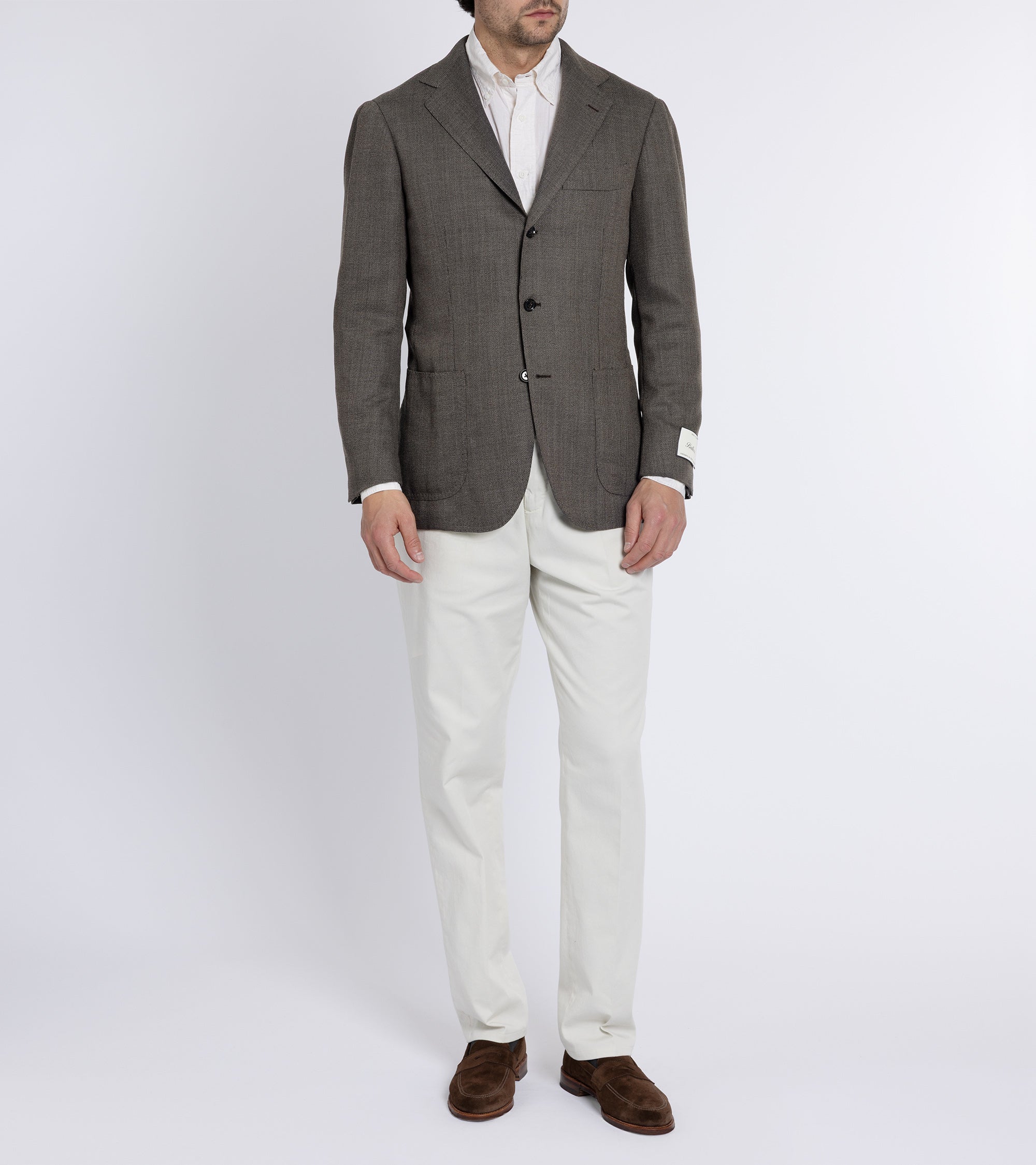Ring Jacket Meister Wool Mesh Balloon Jacket: Brown