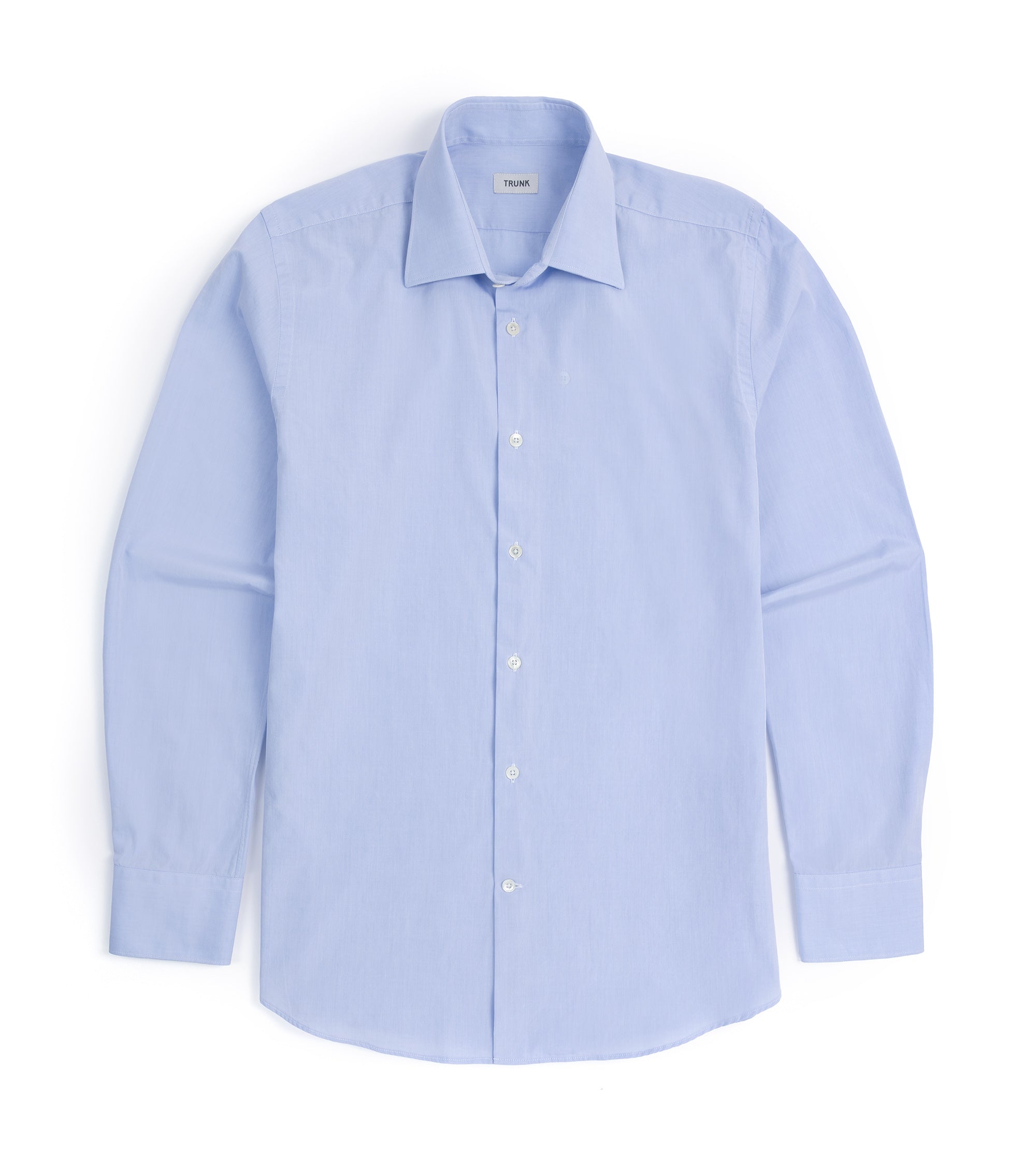 Trunk Allsop Cotton Poplin Formal Shirt: Light Blue