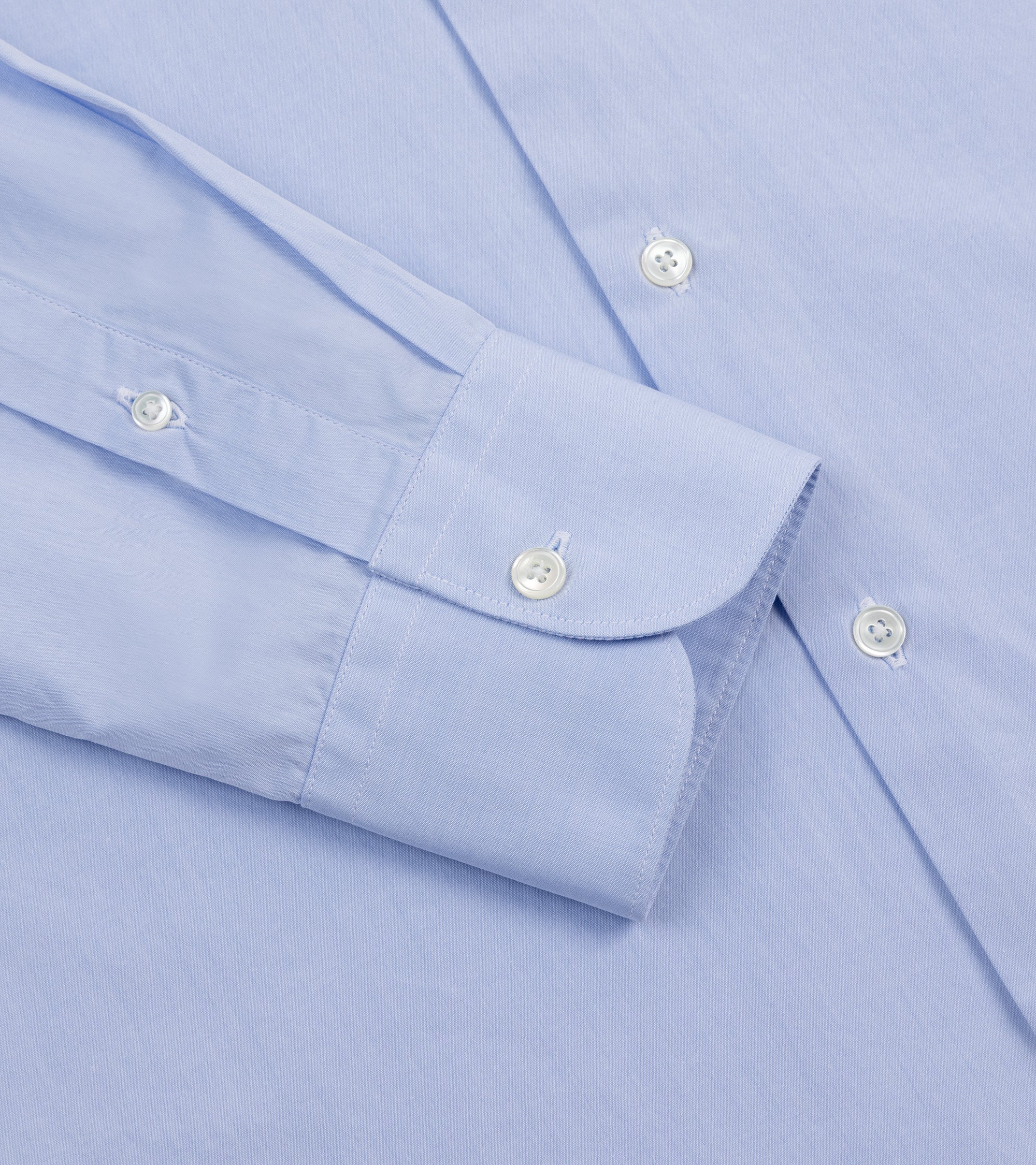 Trunk Allsop Cotton Poplin Formal Shirt: Light Blue