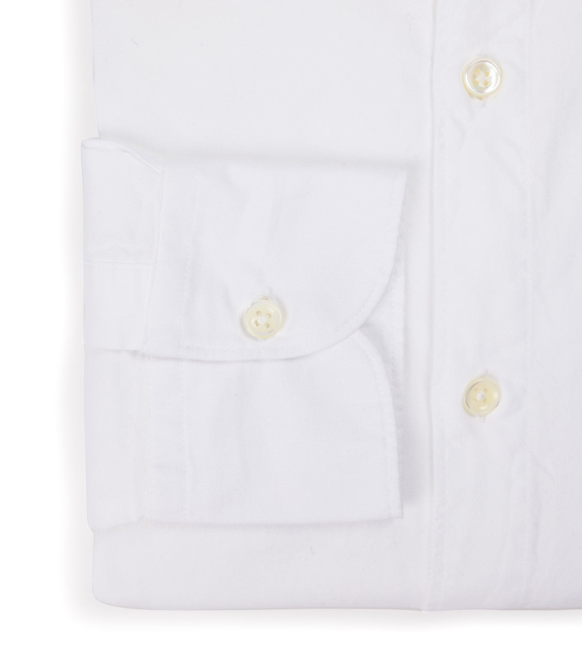 Trunk Allsop Cotton Poplin Formal Shirt in white, product photo.