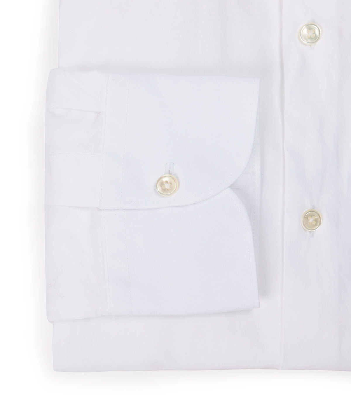 Trunk Austin Cotton Oxford Shirt: White