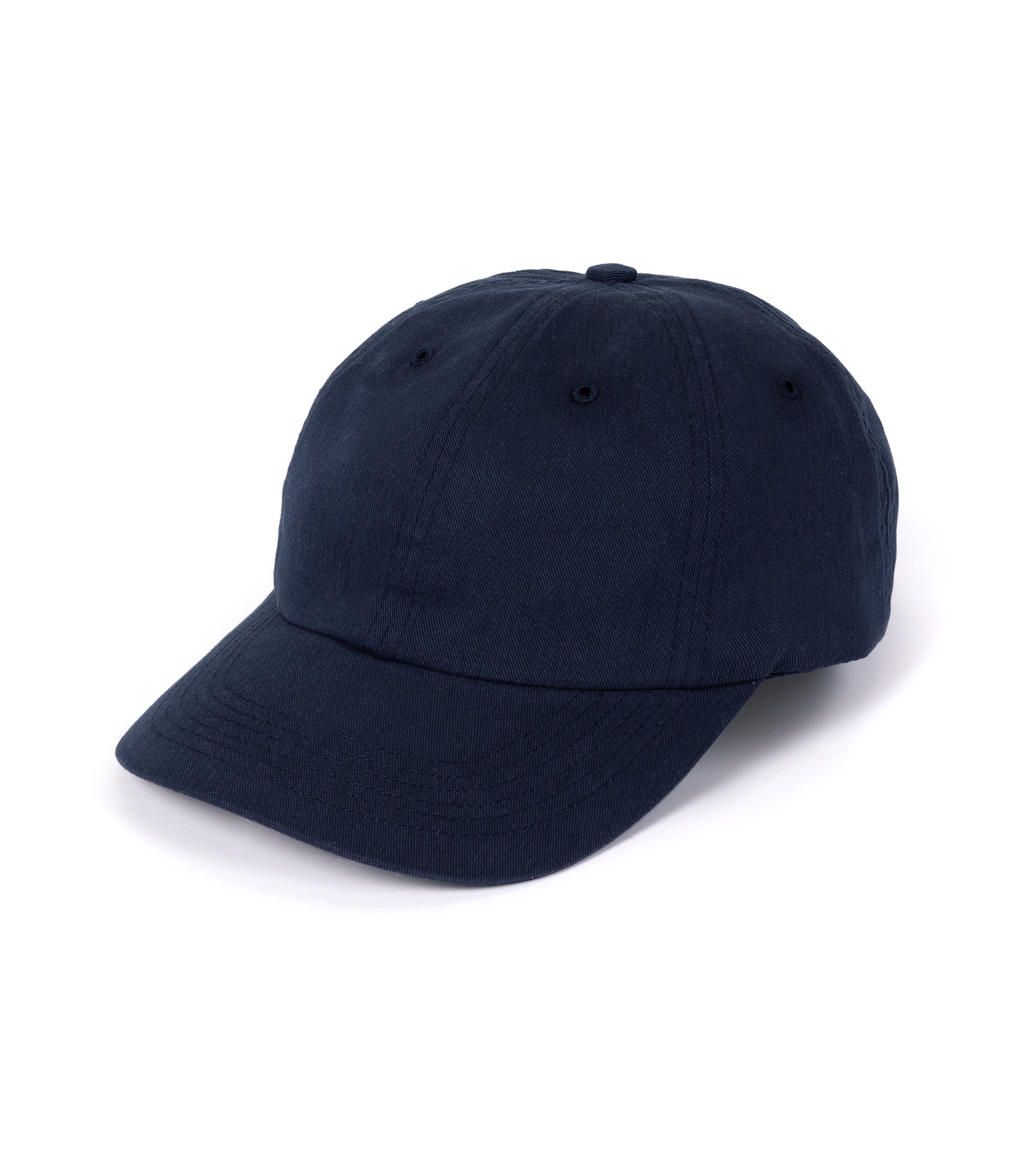 Trunk Brushed Cotton Twill Baseball Cap: Navy