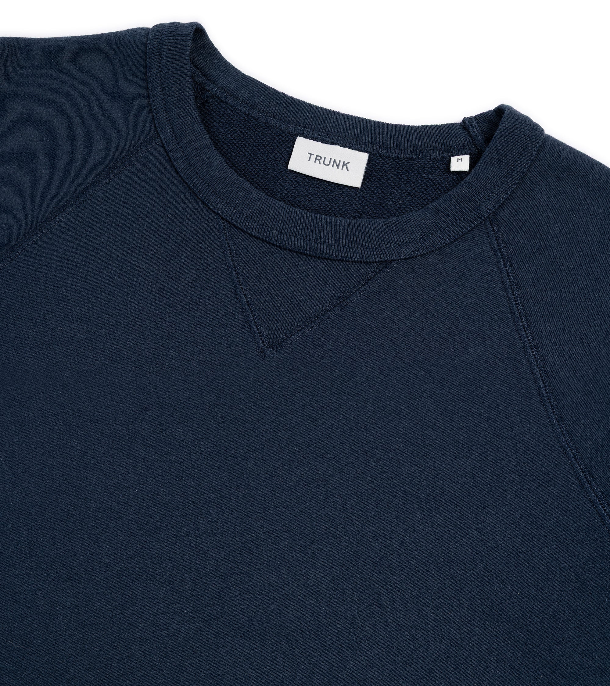 Trunk Cooper Cotton Crew Neck Sweatshirt: Navy