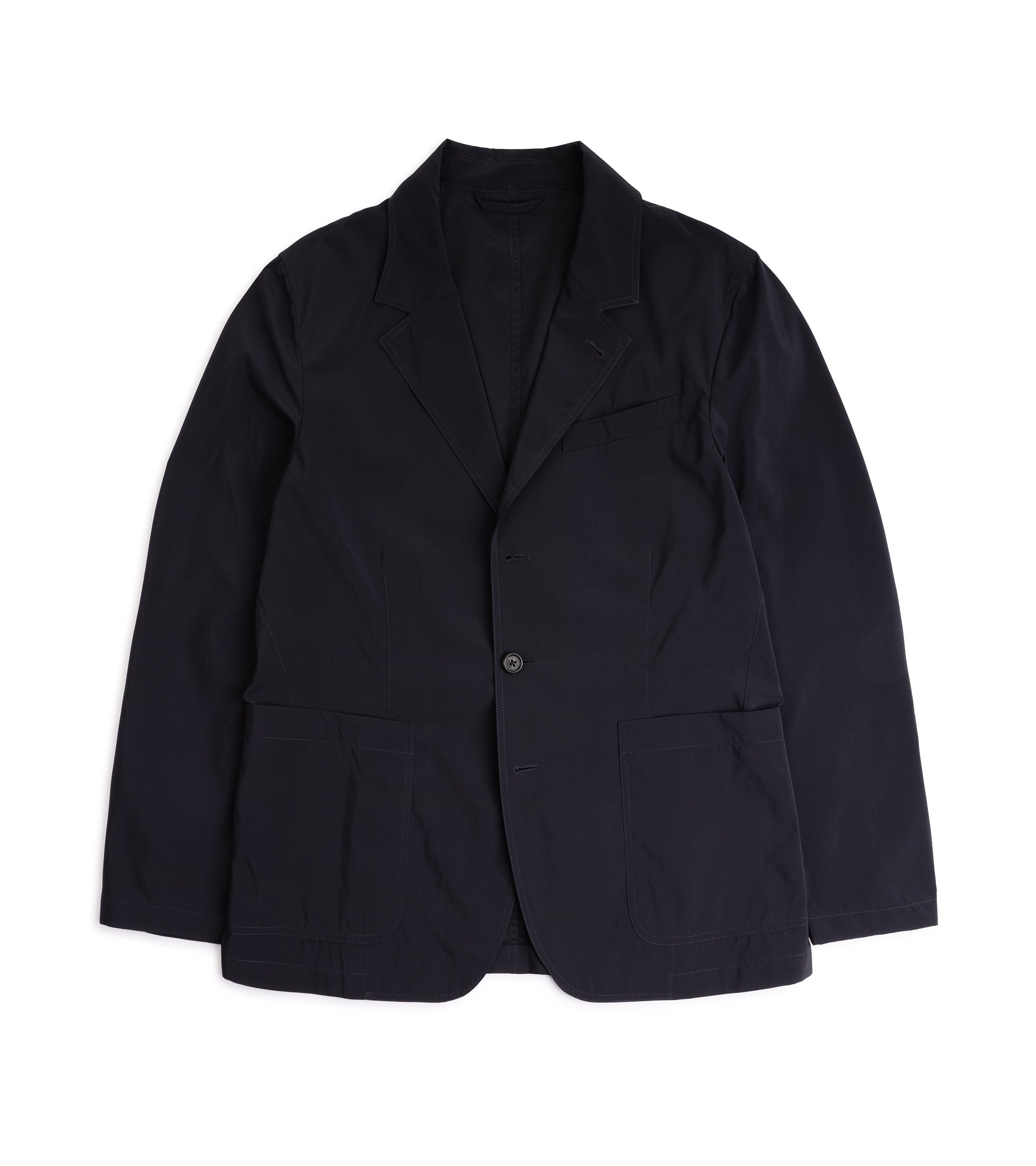Trunk Culcross Japanese Nylon Showerproof Jacket: Navy