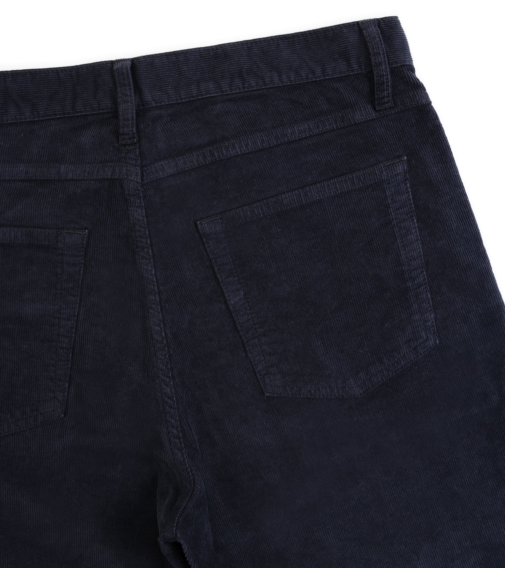 Trunk Dean Corduroy 5 Pocket Trousers: Navy