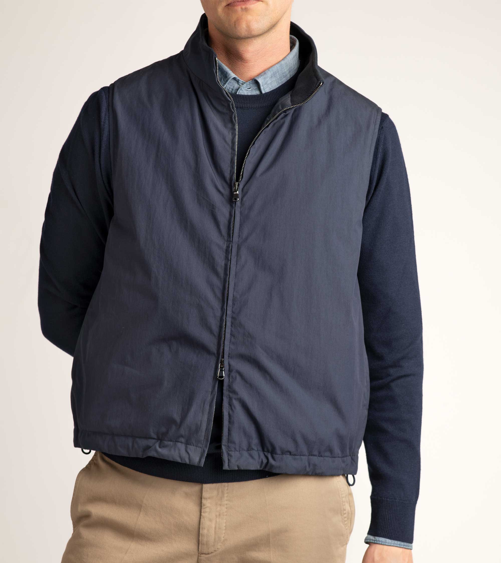 Trunk Frith Technical Gilet: Navy