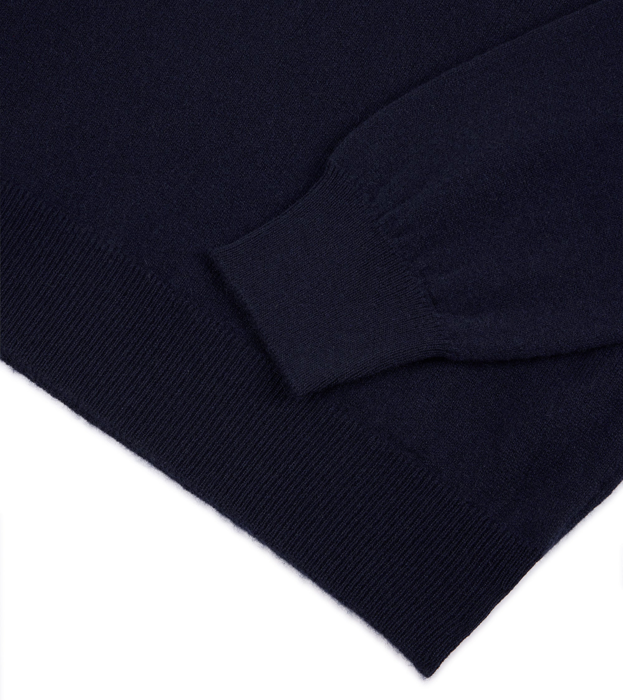 Trunk Hayne Cashmere Knit Polo Shirt: Navy